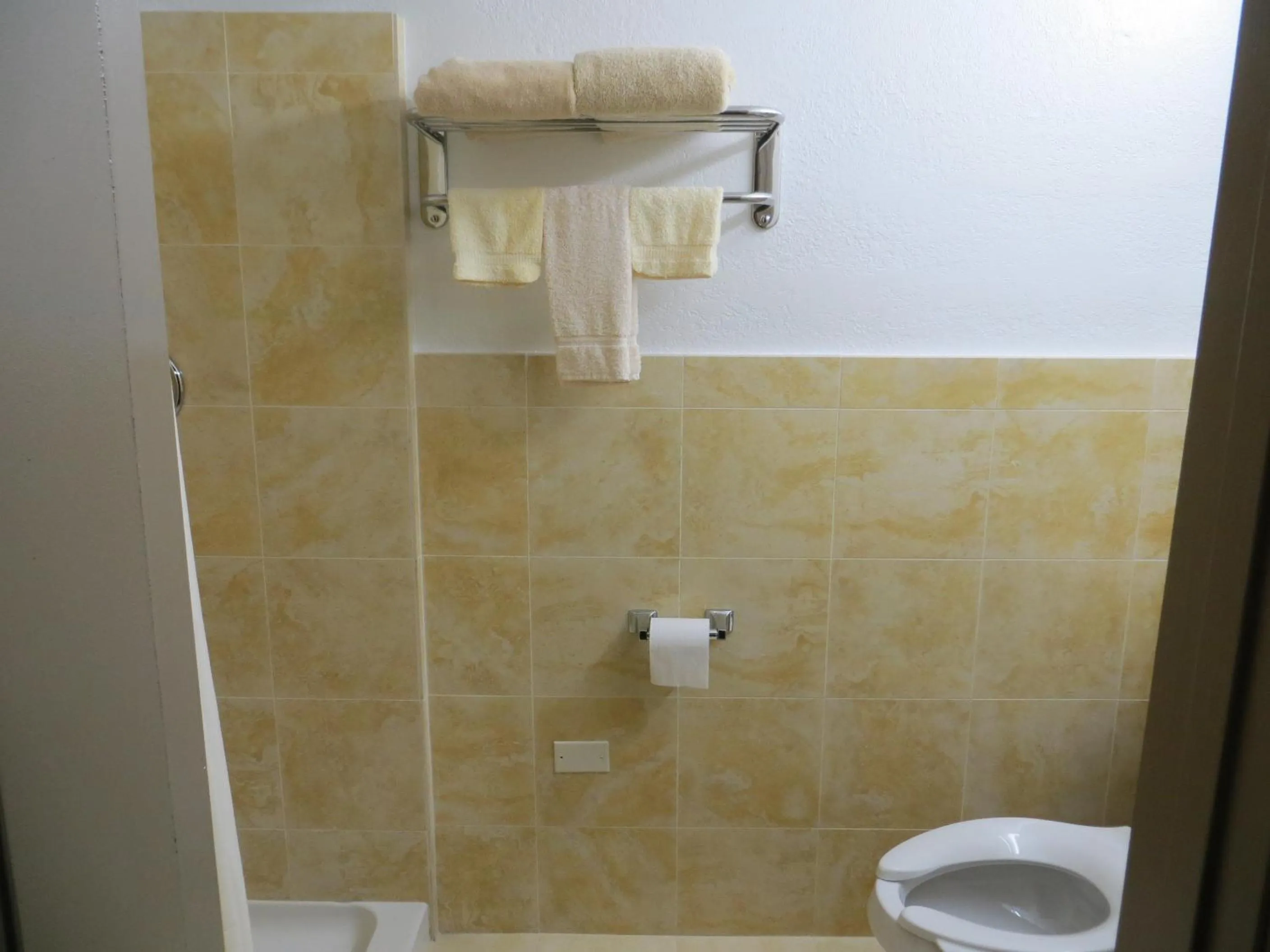 Shower in Budget Inn Lake Wales