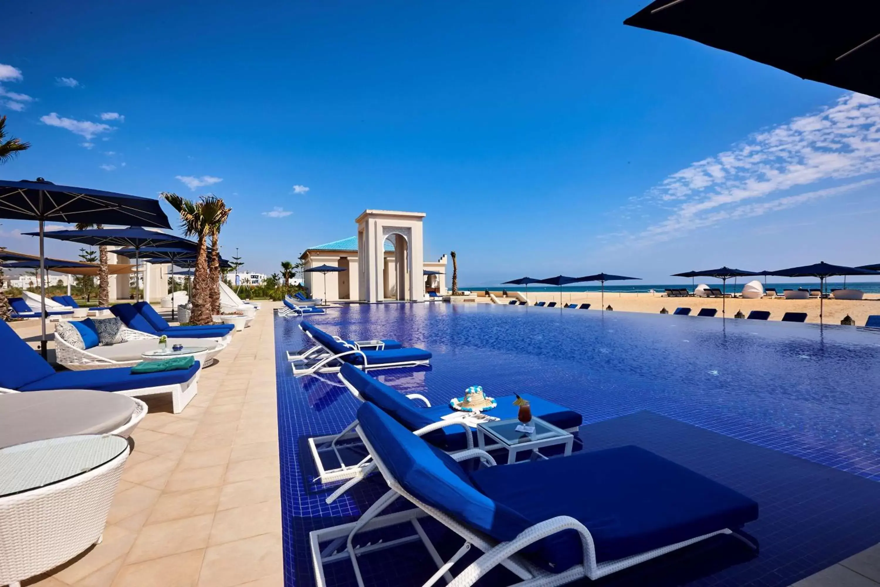 Pool view, Swimming Pool in Banyan Tree Tamouda Bay