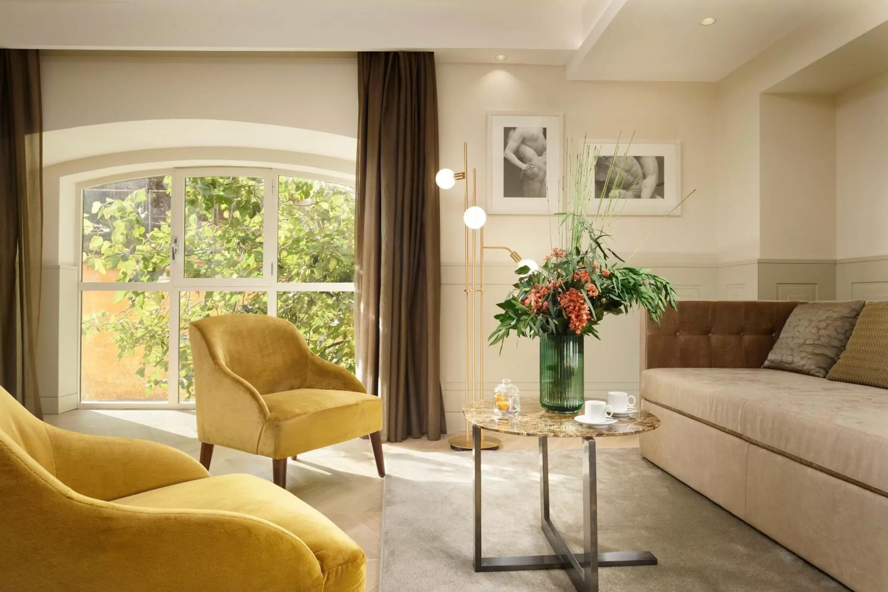 Living room, Seating Area in Margutta 54 Luxury Suites