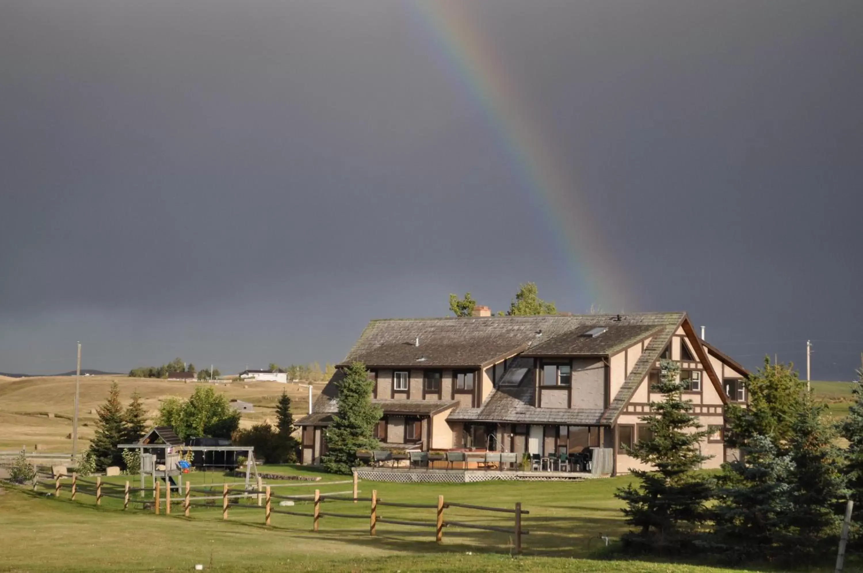 Bird's eye view, Property Building in Rocky Ridge Country Lodge