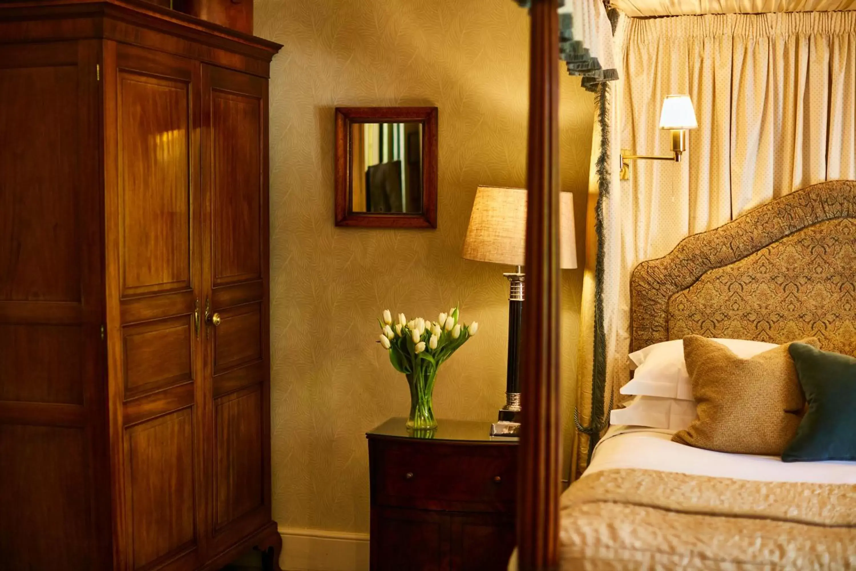 Bedroom in The Bath Priory - A Relais & Chateaux Hotel