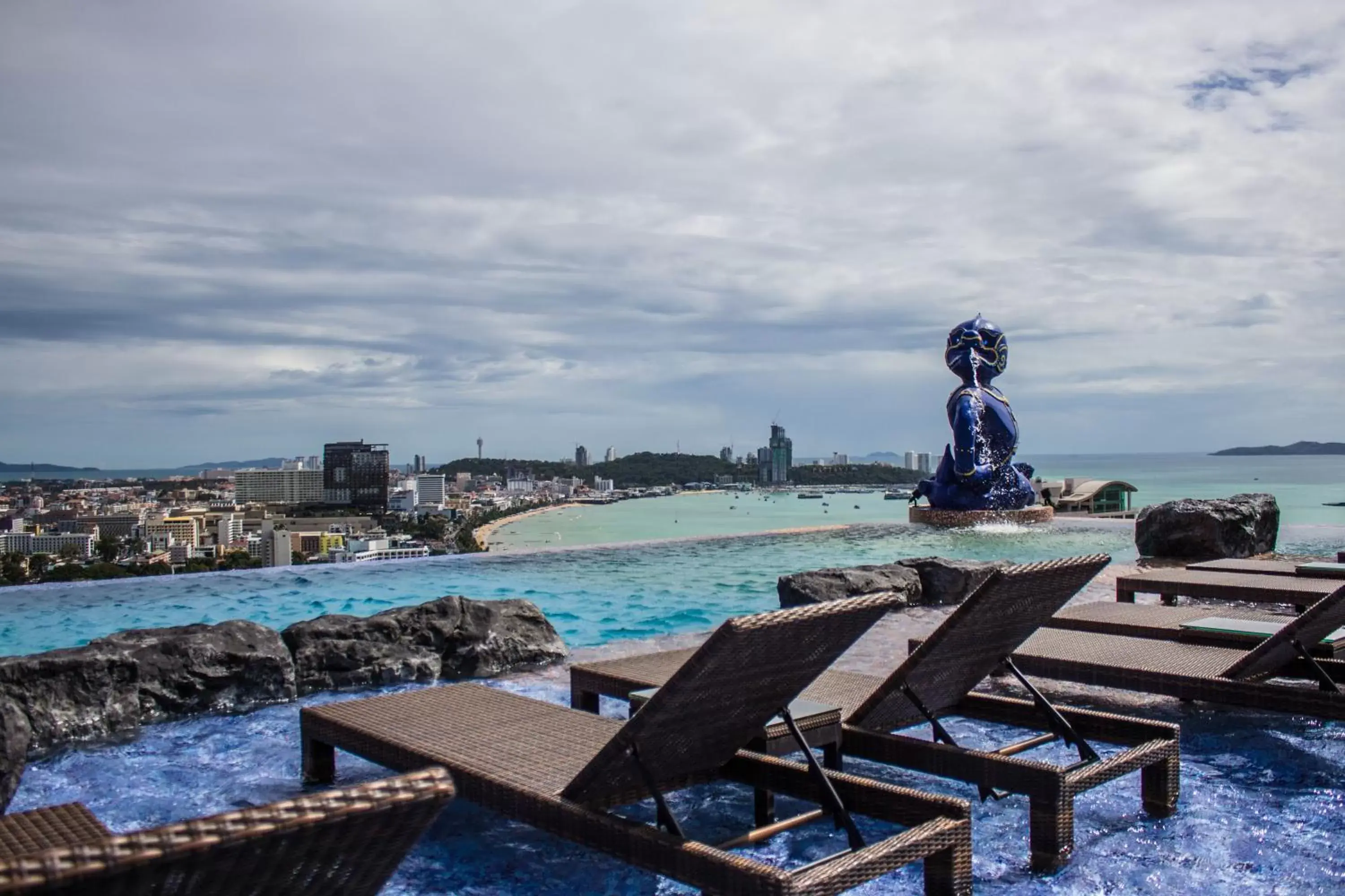 View (from property/room), Swimming Pool in Siam@Siam Design Hotel Pattaya