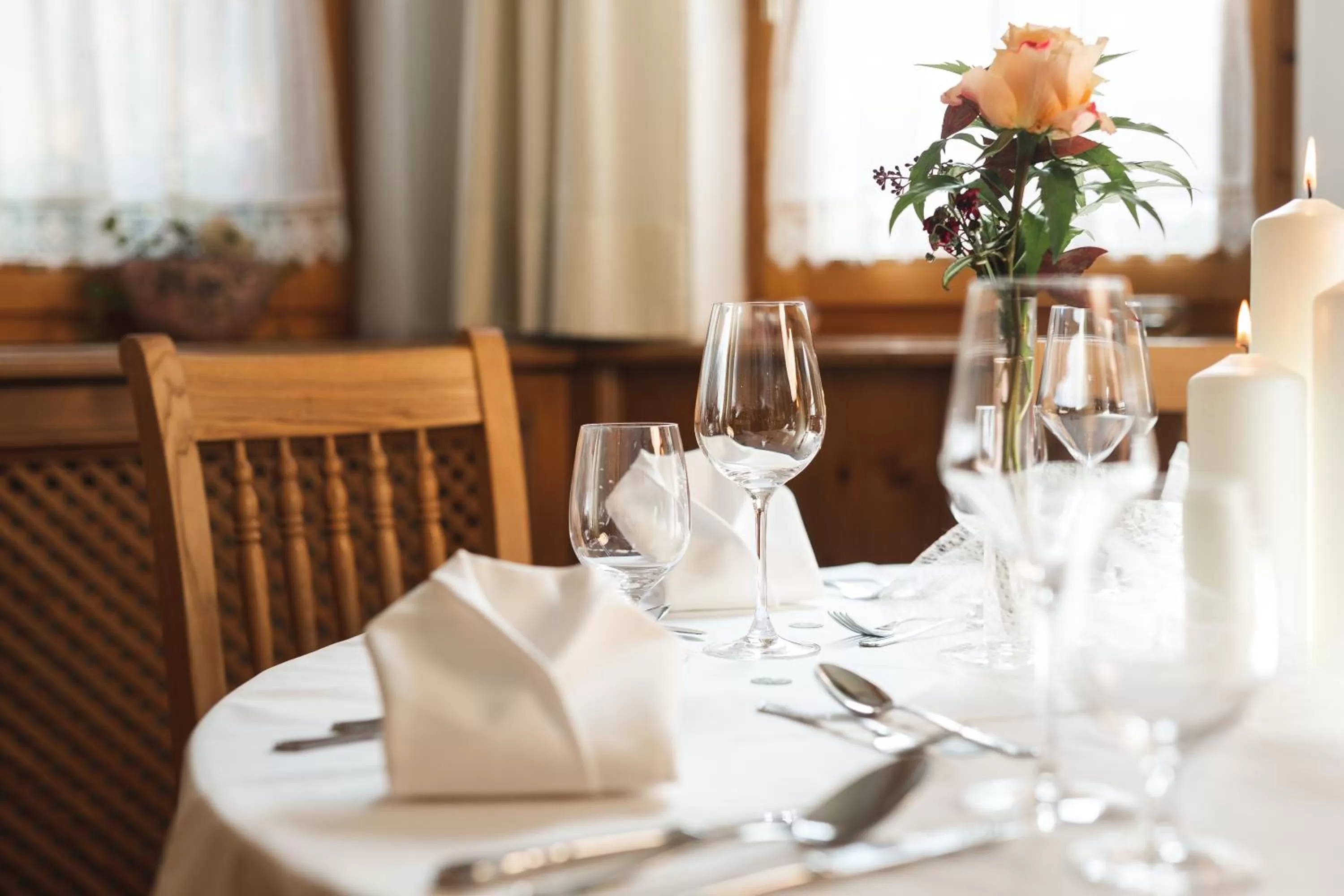 Restaurant/places to eat in Hotel Enzian