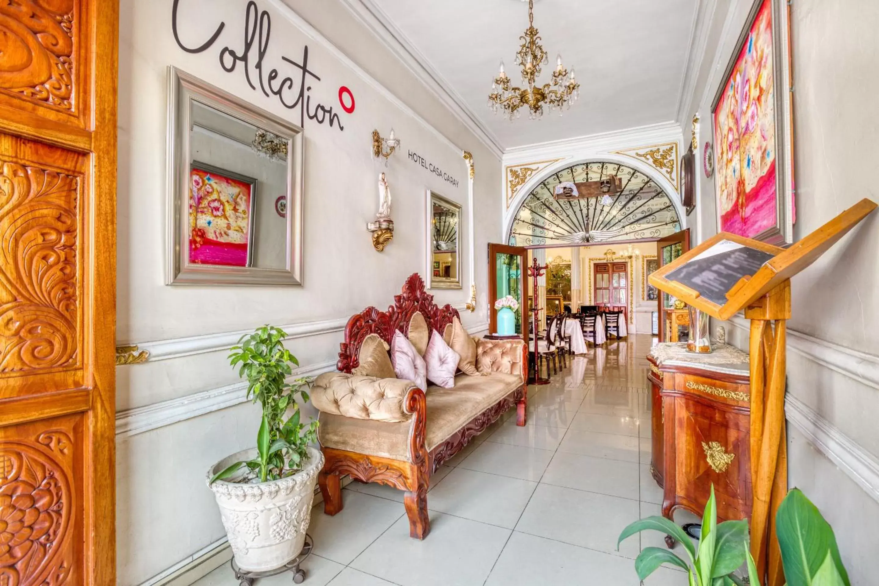 Lobby or reception, Lounge/Bar in Hotel Boutique Casa Garay