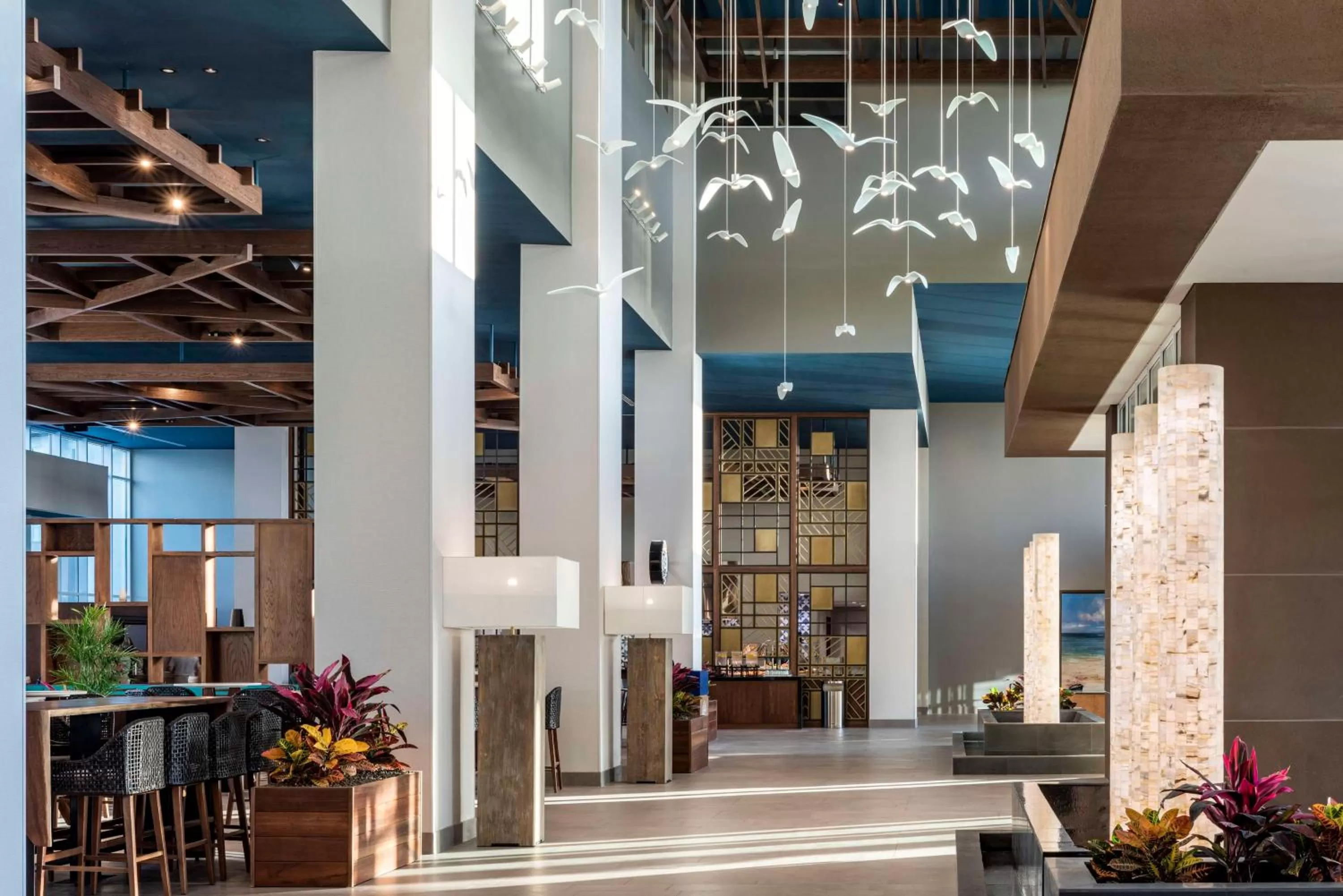 Lobby or reception in Embassy Suites By Hilton Aruba Beach Resort