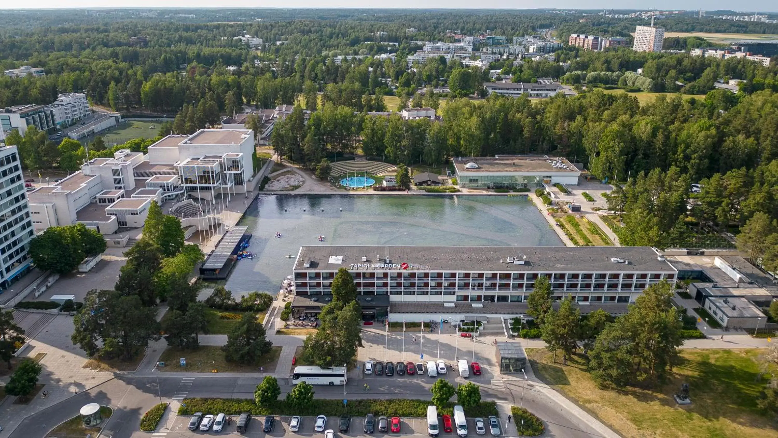 Property building, Bird's-eye View in Original Sokos Hotel Tapiola Garden Espoo