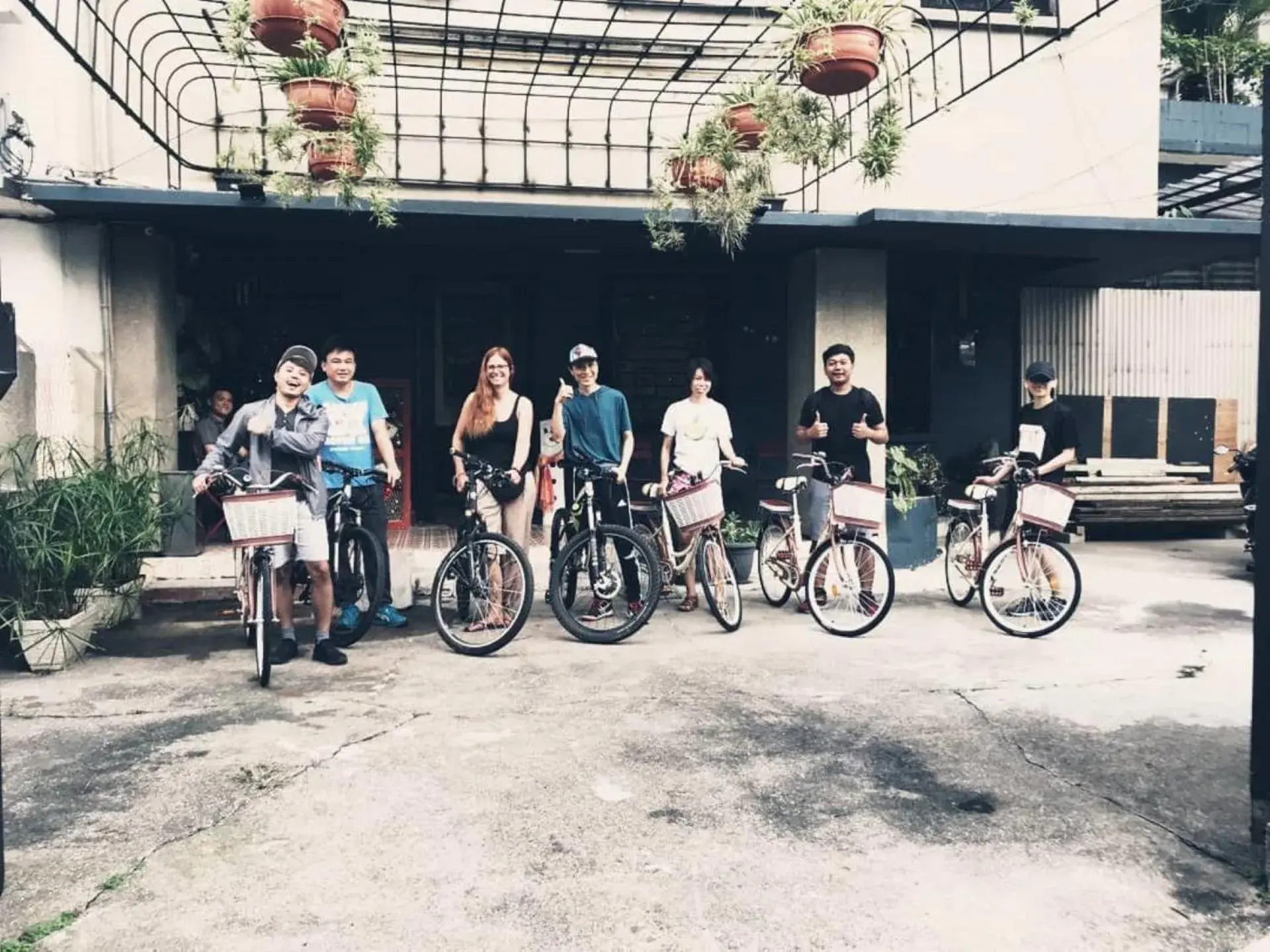 Cycling, Biking in The Brownstone Hostel & Space