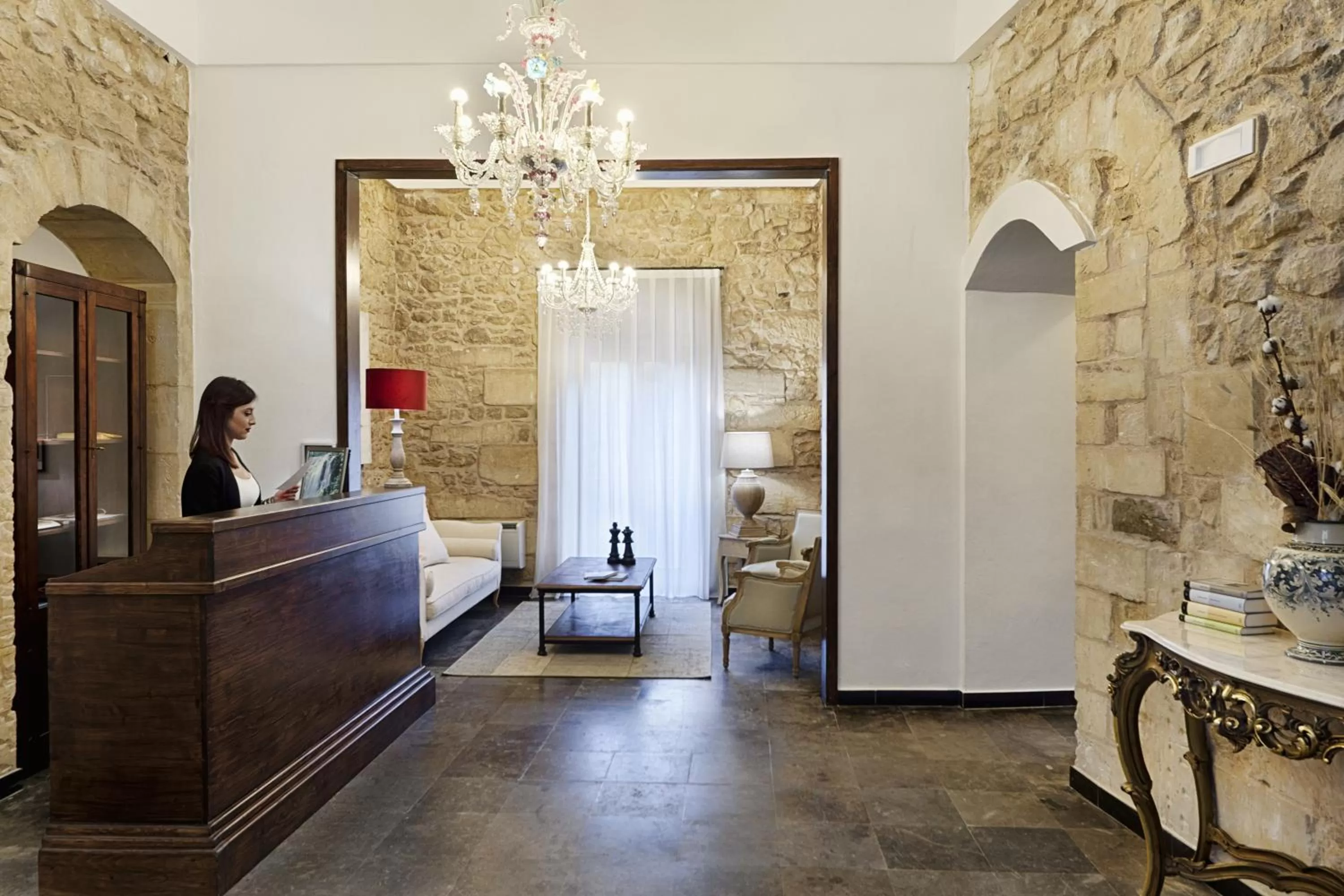 Lobby or reception, Bed in Itria Palace