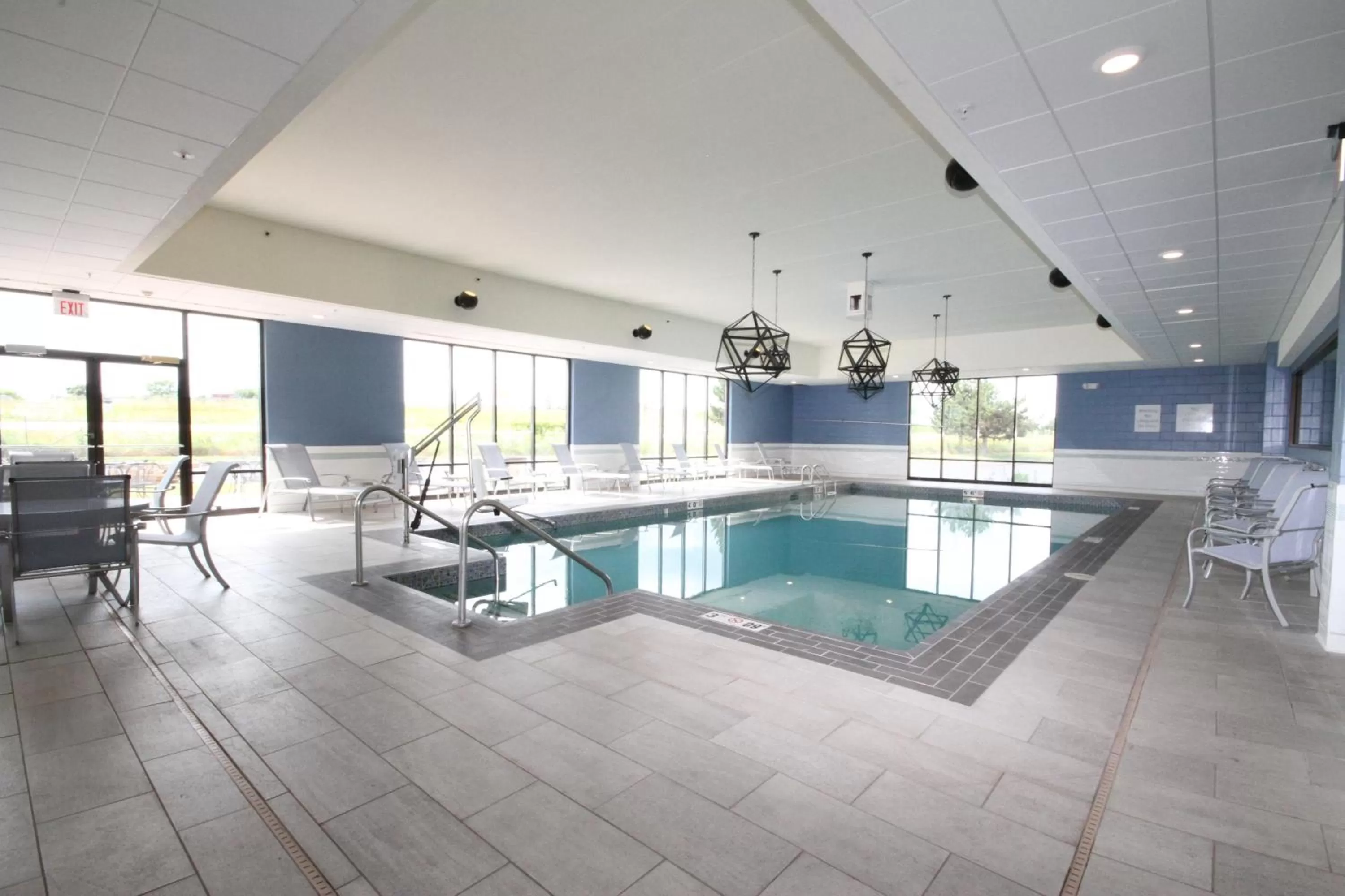 Swimming pool in Holiday Inn Express Janesville-I-90 & US Highway 14 by IHG