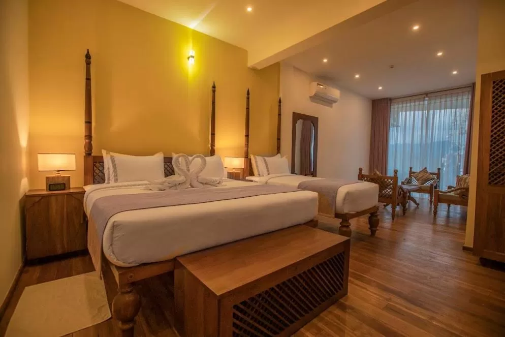 Bed in Morning Dew Boutique Hotel Ella