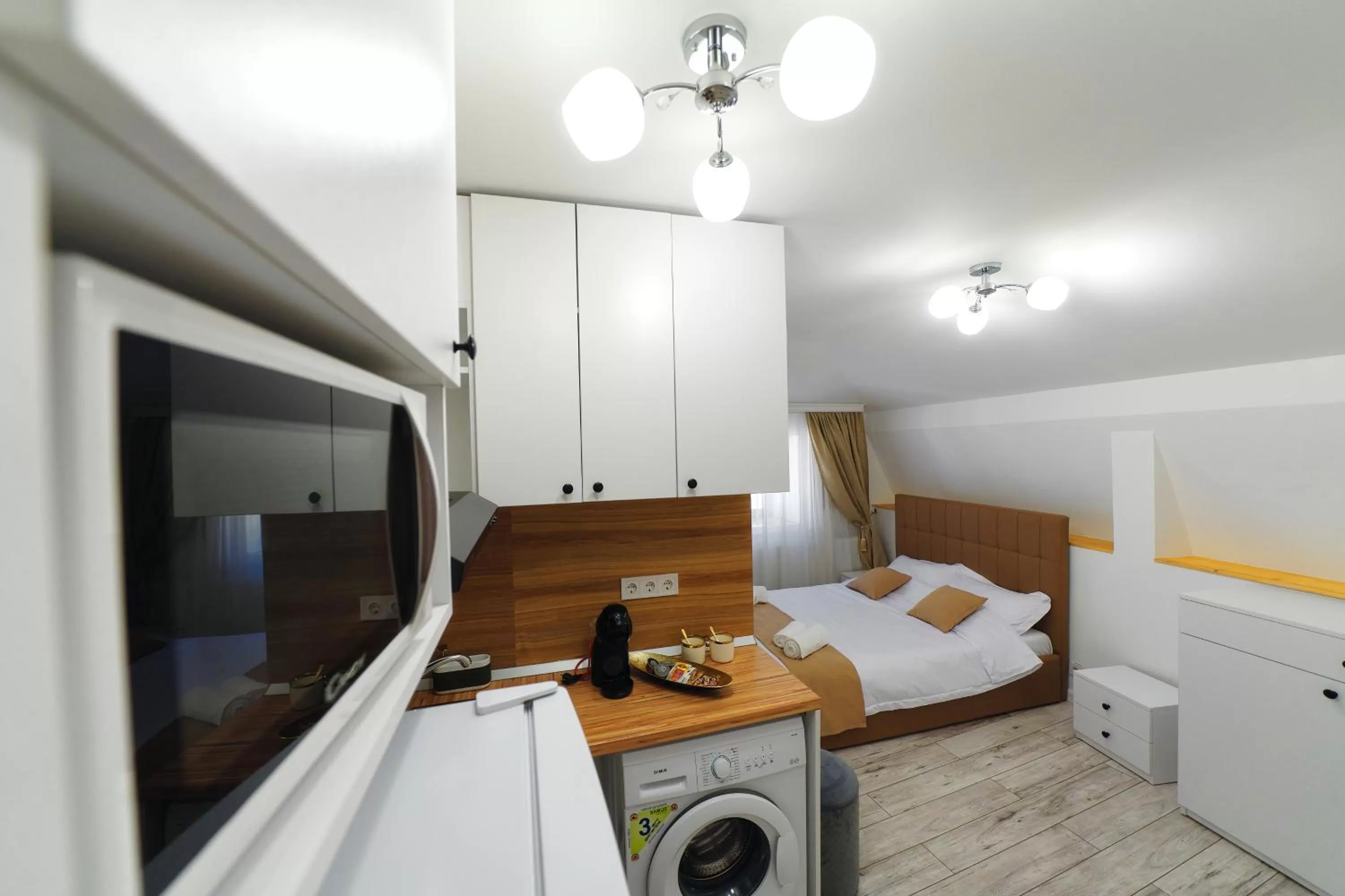 Bed in Bella House Apartaments