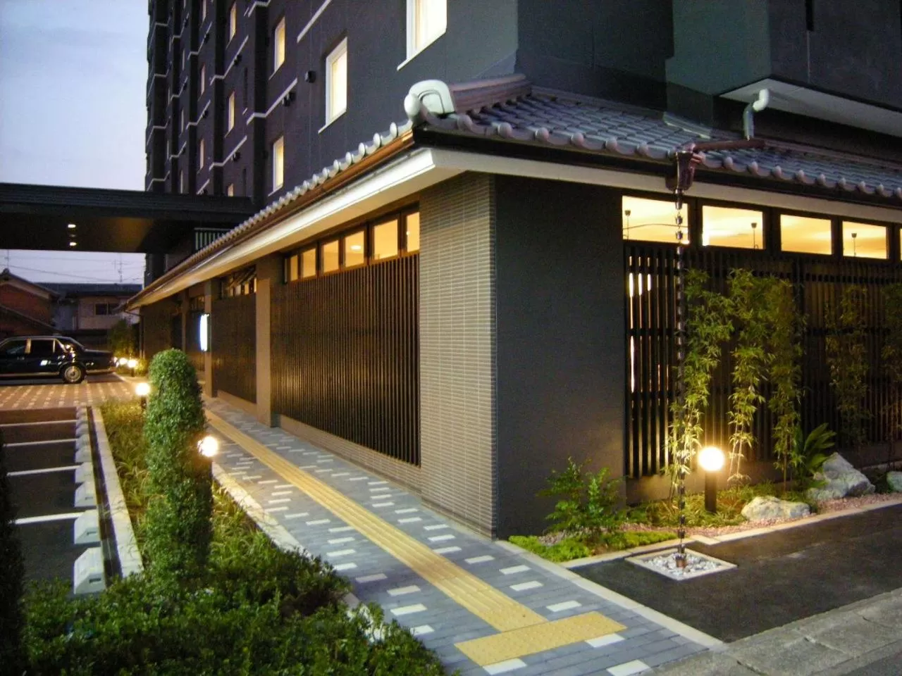 Facade/entrance in Route Inn Grantia Wakuranoyado Igauenojomae