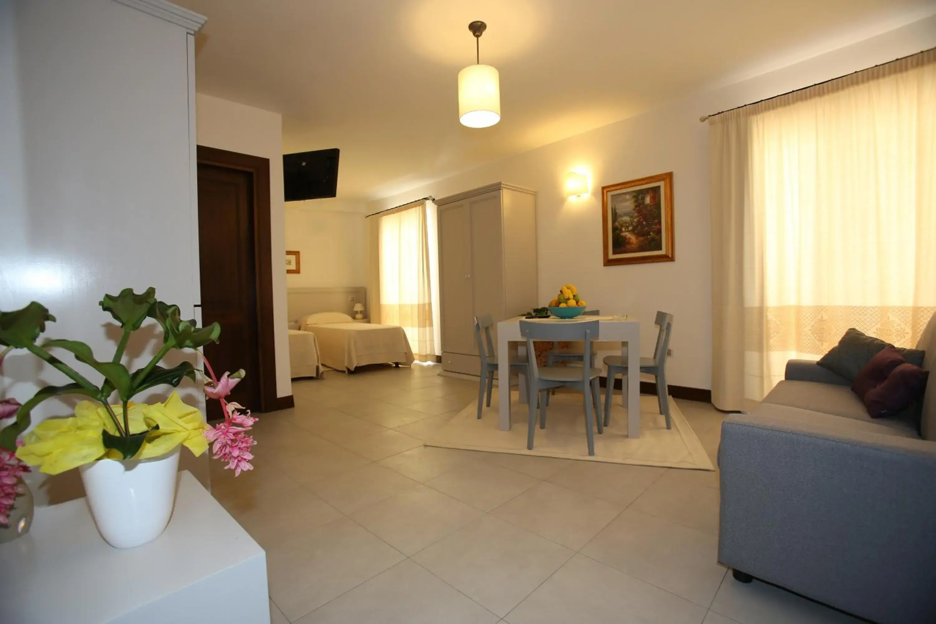 Living room, Dining Area in Albergo Residenziale La Corte