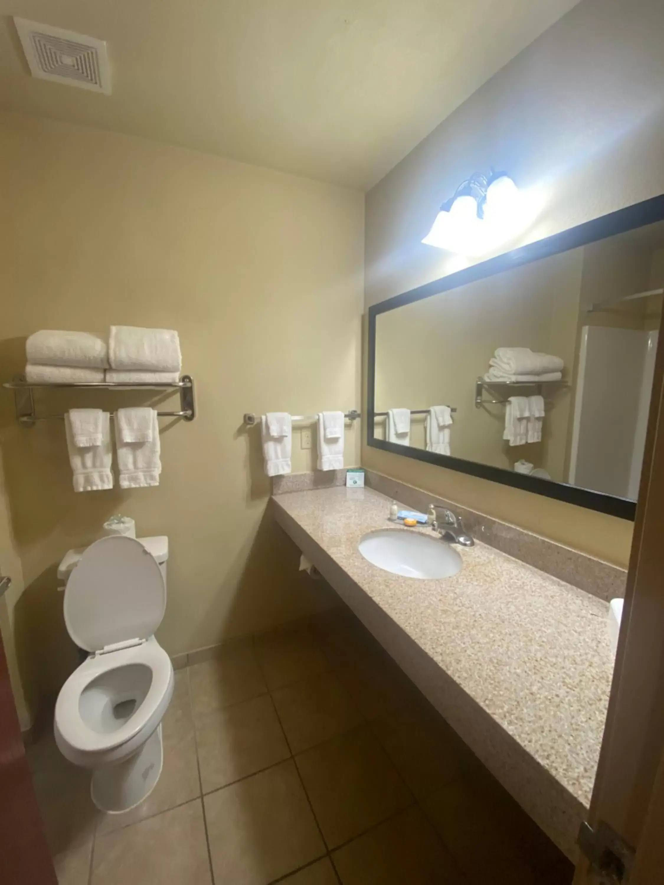 Toilet, Bathroom in Cobblestone Hotel & Suites - Broken Bow