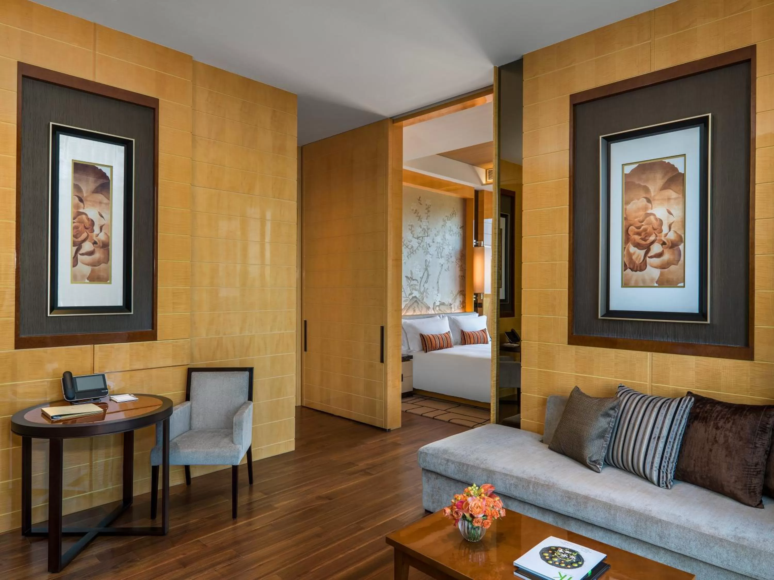 Living room, Bed in The Olympian Hong Kong