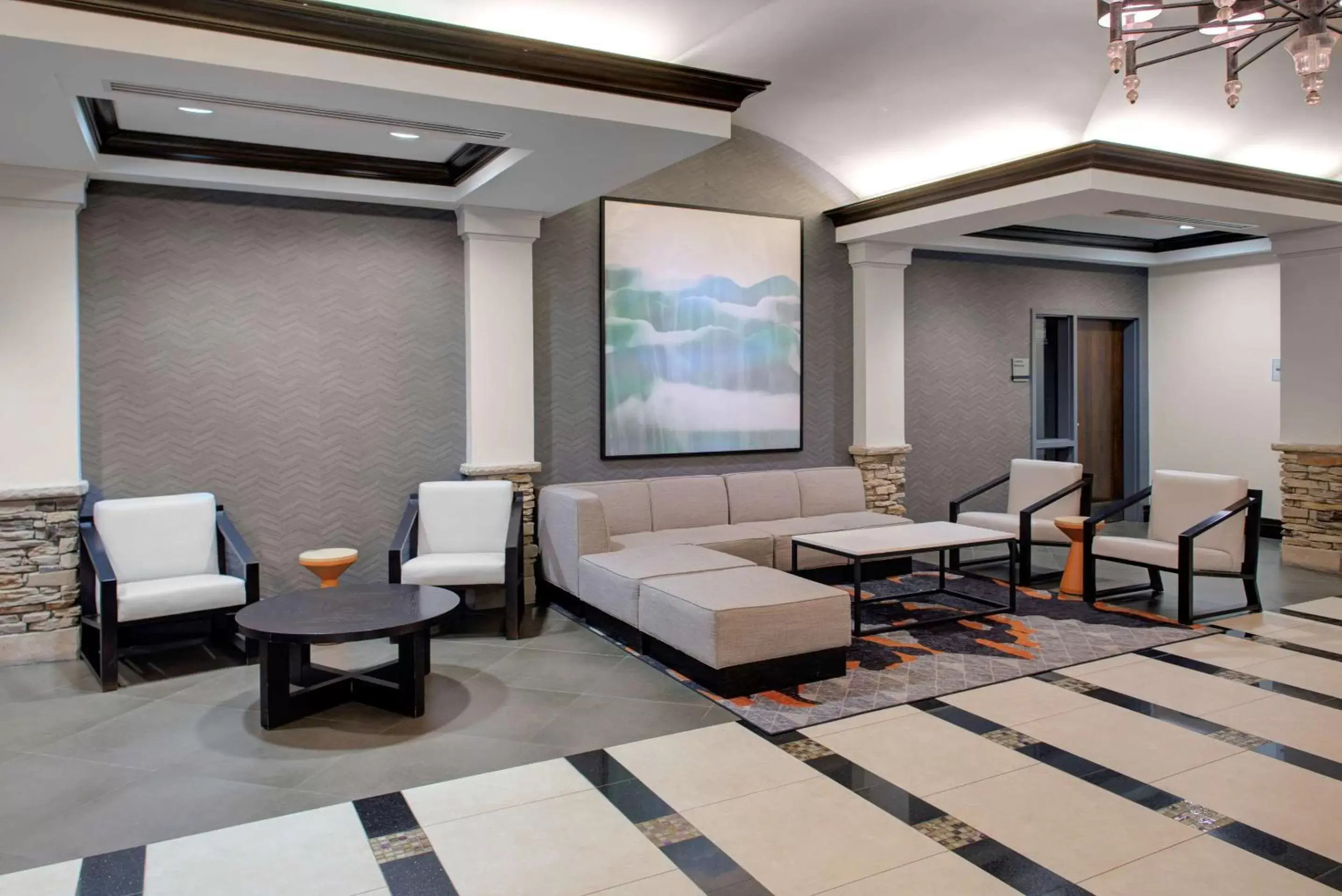 Lobby or reception in Hyatt House Sterling/Dulles Airport North