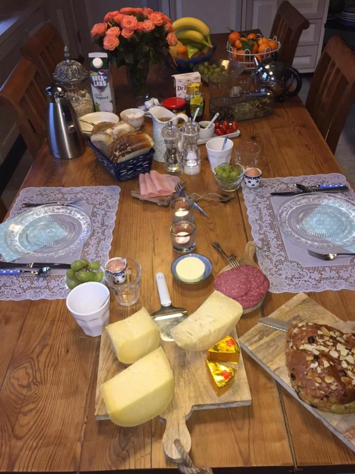 Food and drinks in Boerenhofstede de Overhorn