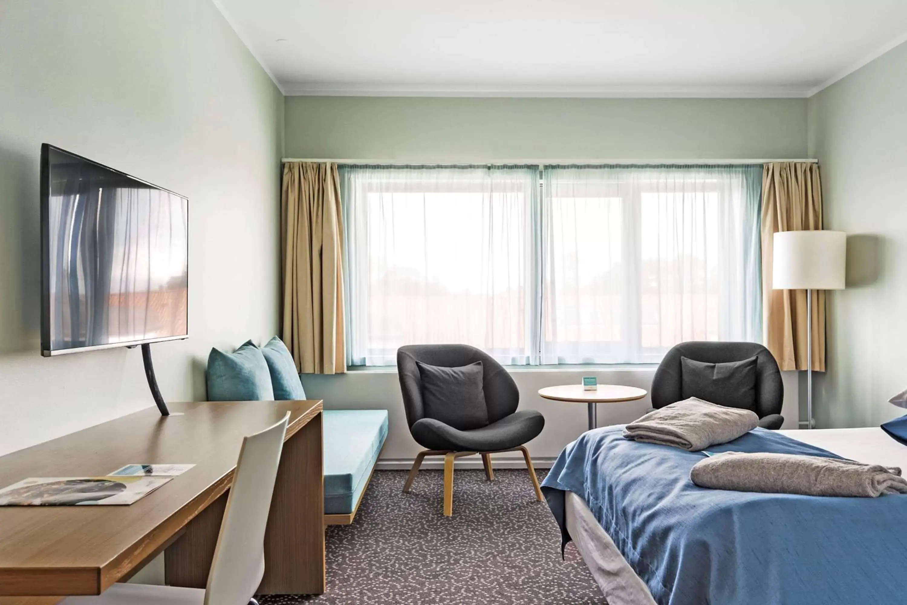 Bedroom, Seating Area in Hotel Sonderborg Strand; Sure Hotel Collection by Best Western