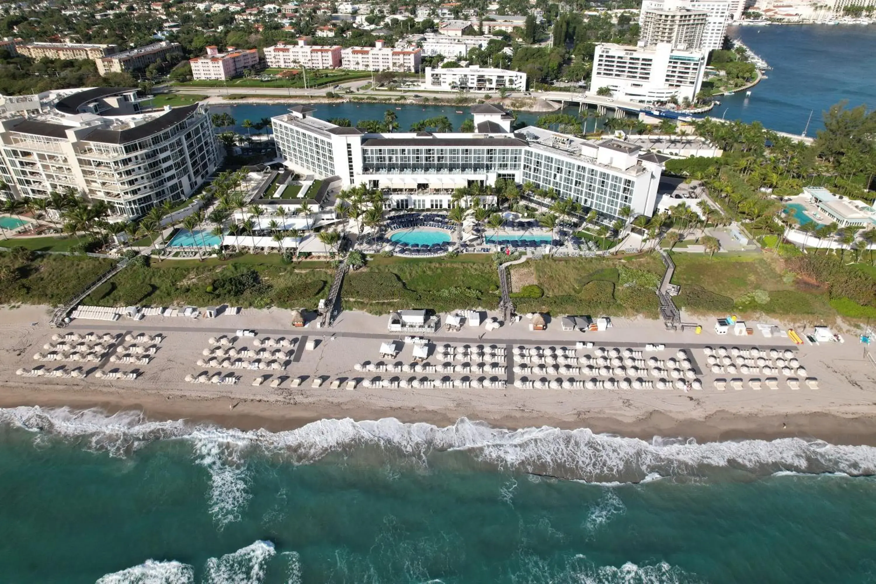 Bird's-eye View in Beach Club at The Boca Raton