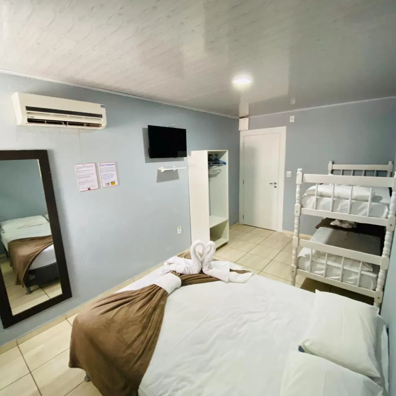 Bed in Pousada Caminho Dos Sonhos