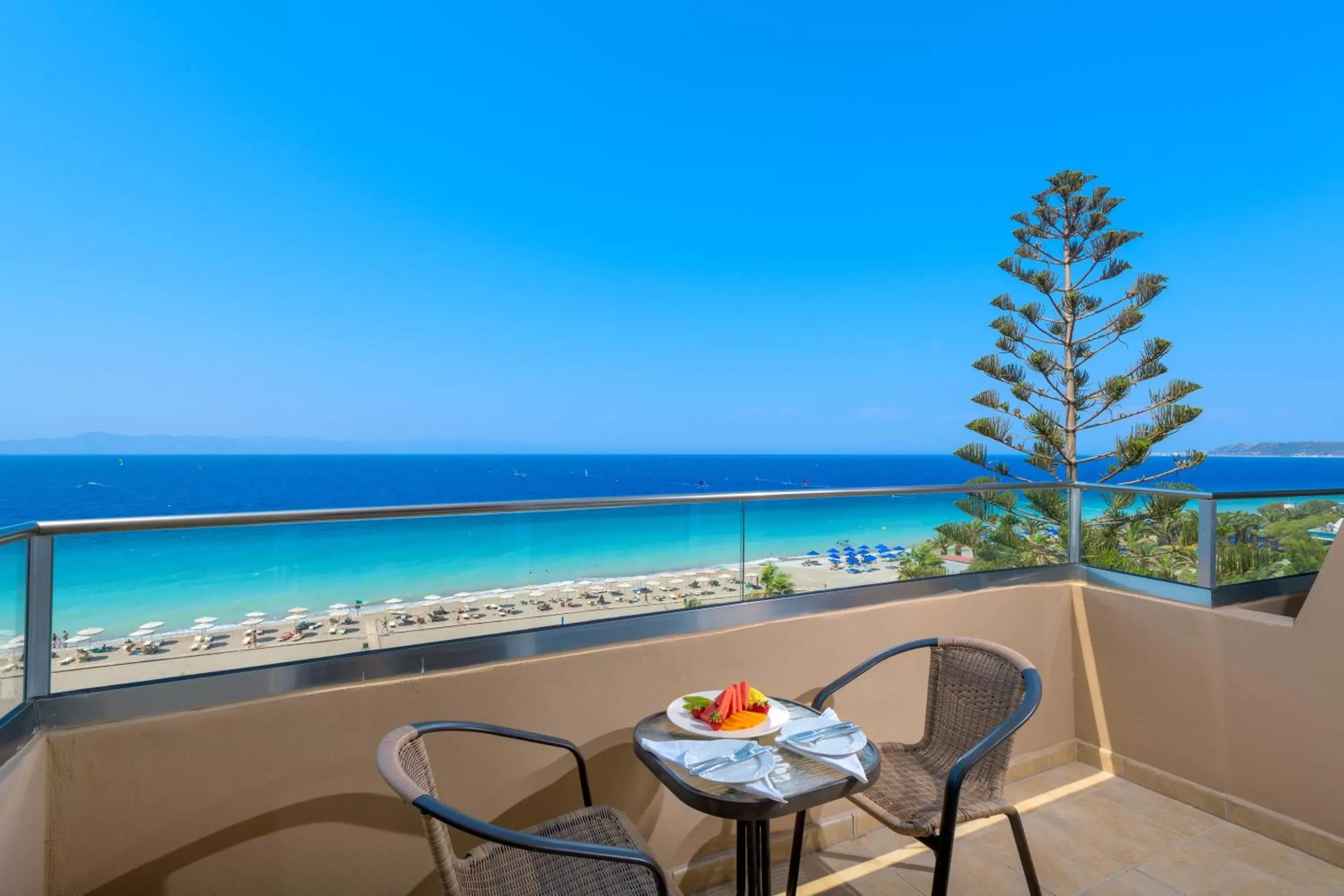 Deluxe Apartment (2-5 Adults) with Sea View in Sun Beach Resort