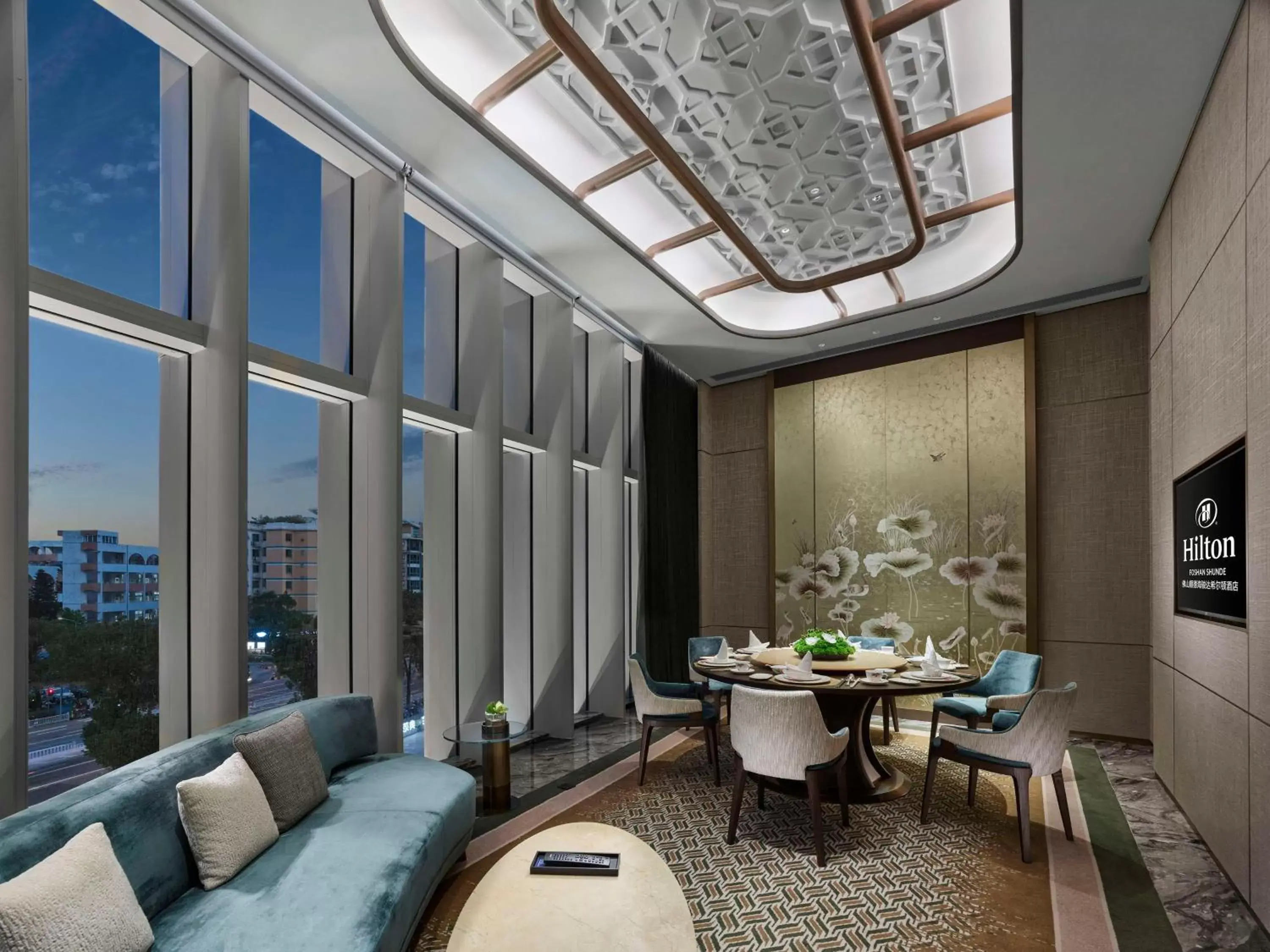 Restaurant/places to eat, Seating Area in Hilton Foshan Shunde Restaurant/places to eat, Seating Area in Hilton Foshan Shunde