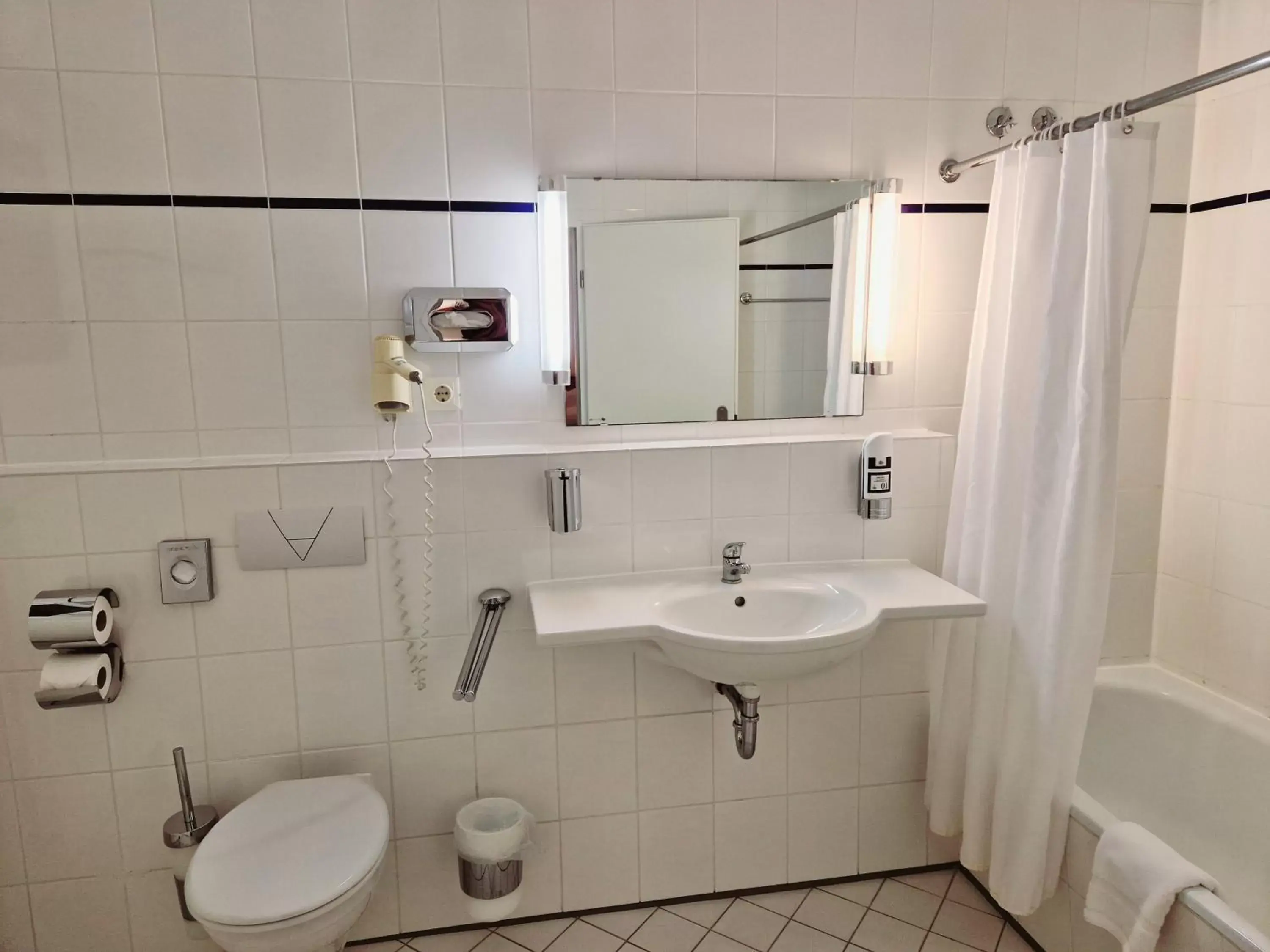 Bathroom in Trip Inn Hotel Minerva Frankfurt