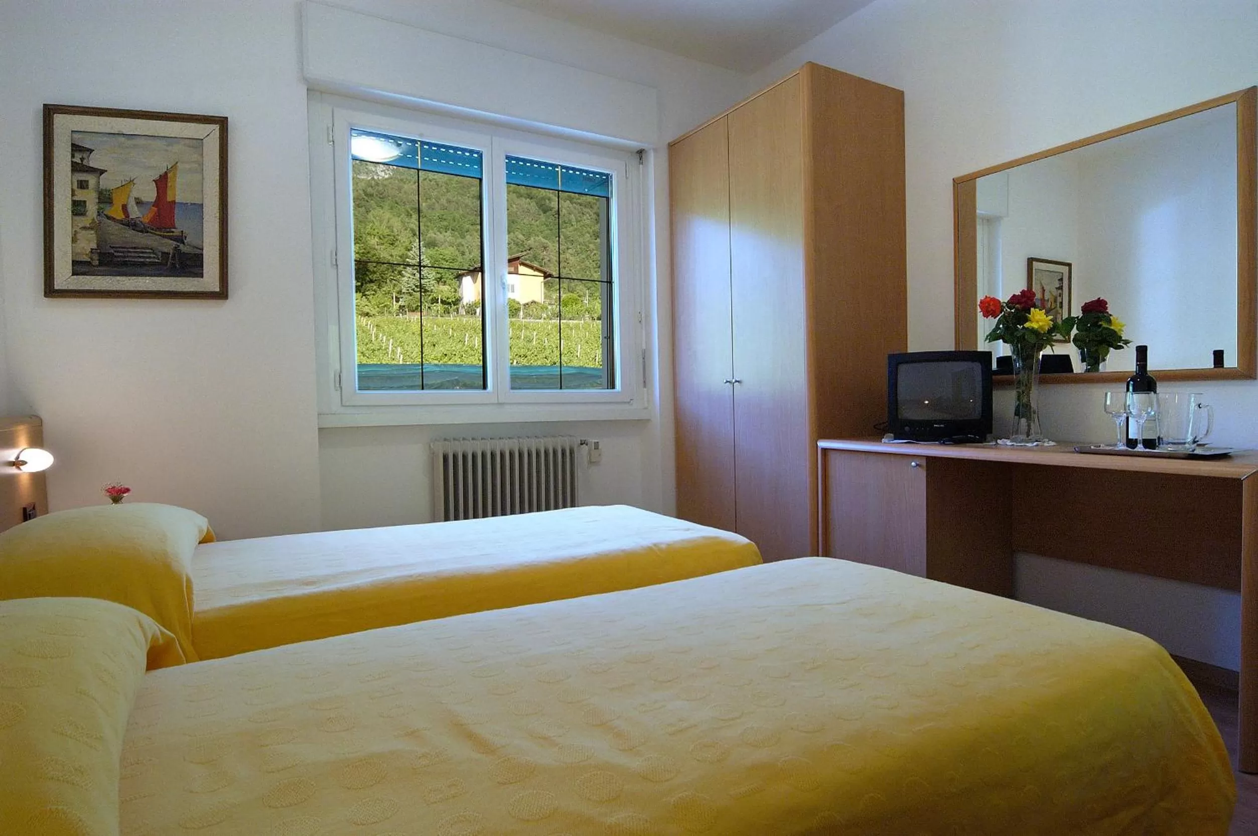 Bed in Hotel Karinhall