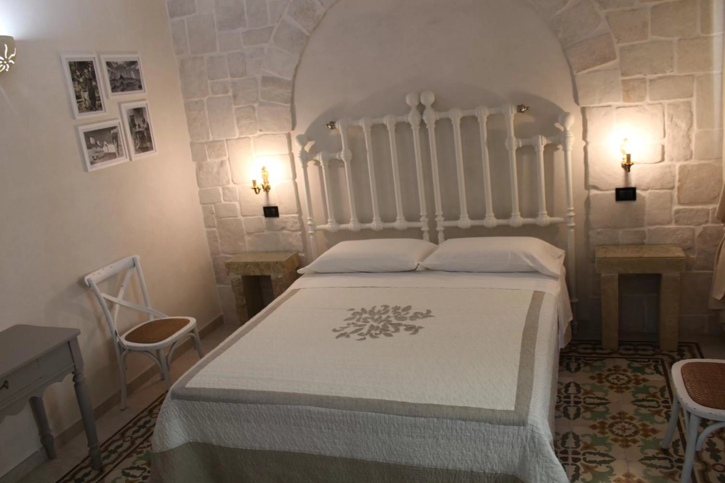Bed in Masseria Tolla
