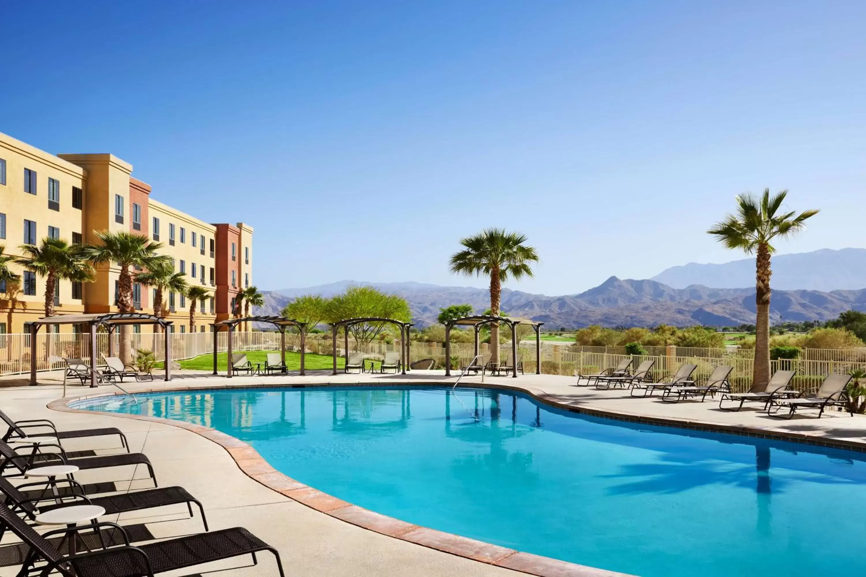 Swimming Pool in Homewood Suites by Hilton Cathedral City Palm Springs