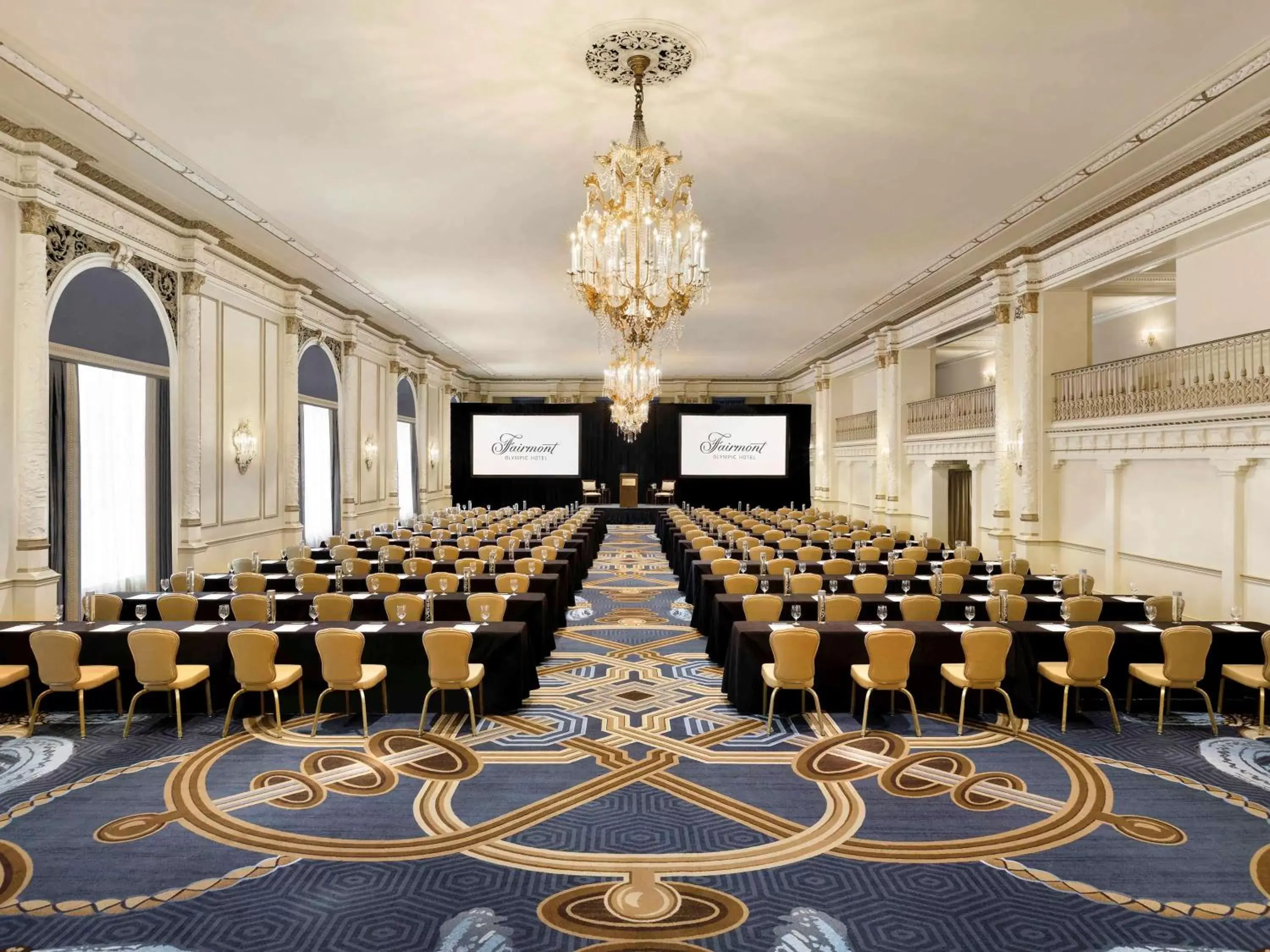 Business facilities in Fairmont Olympic Hotel