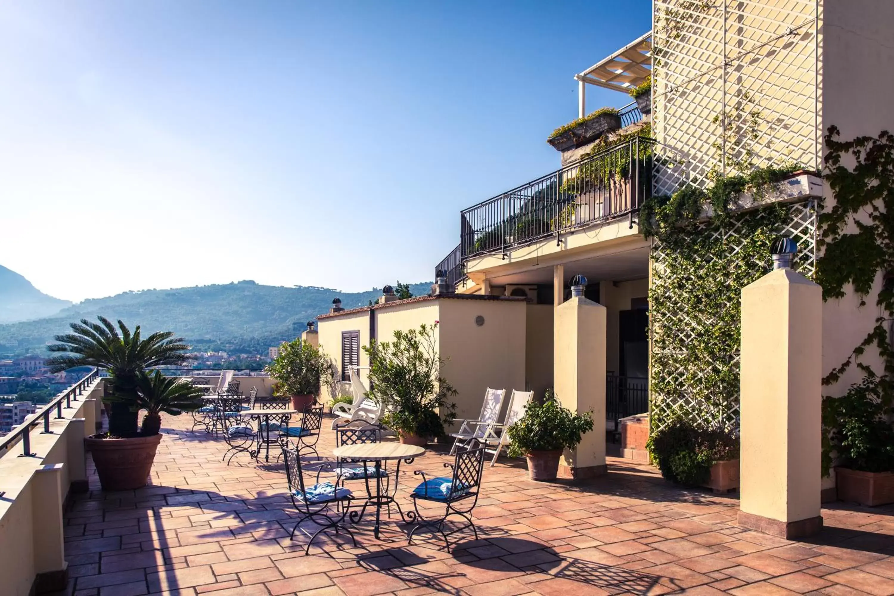 Balcony/Terrace, Property Building in Hotel Cristina