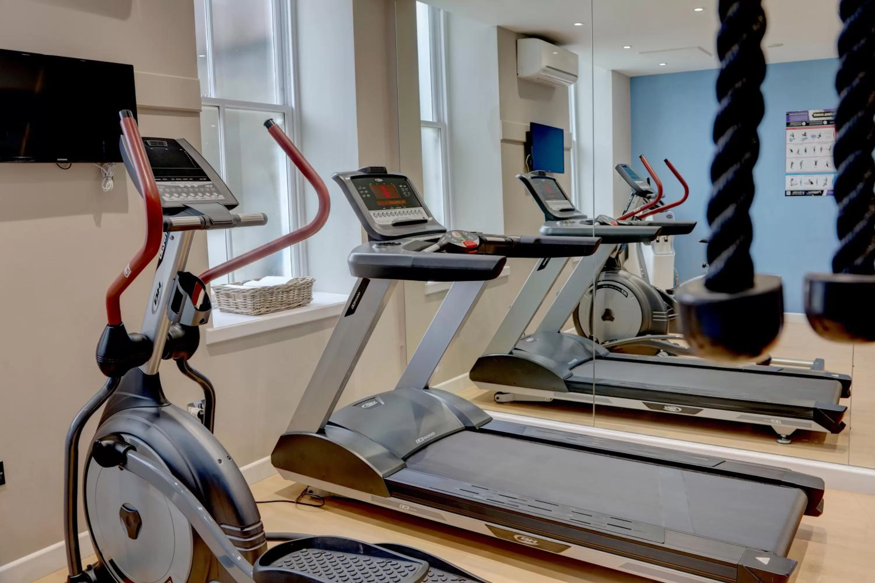 Fitness centre/facilities in The Belsfield Hotel