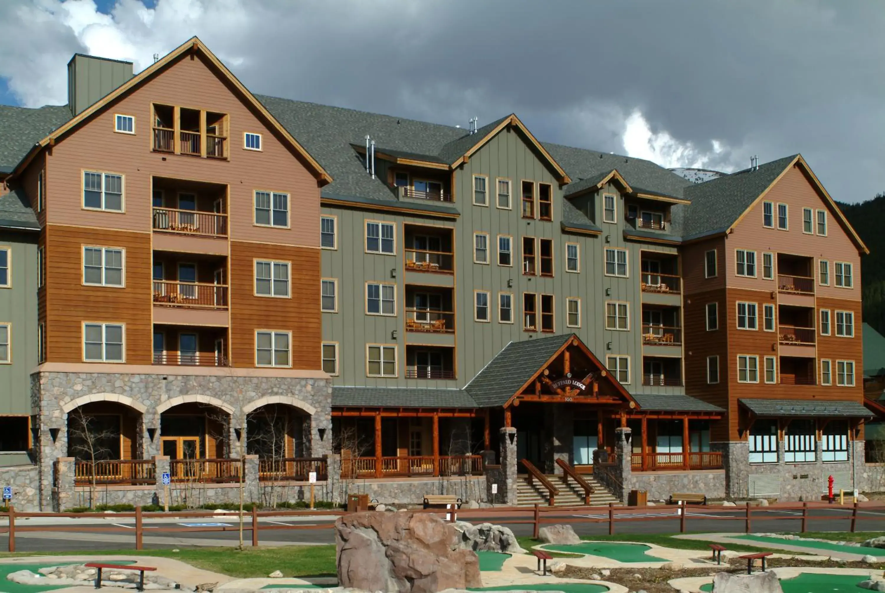 Property Building in River Run Village by Keystone Resort