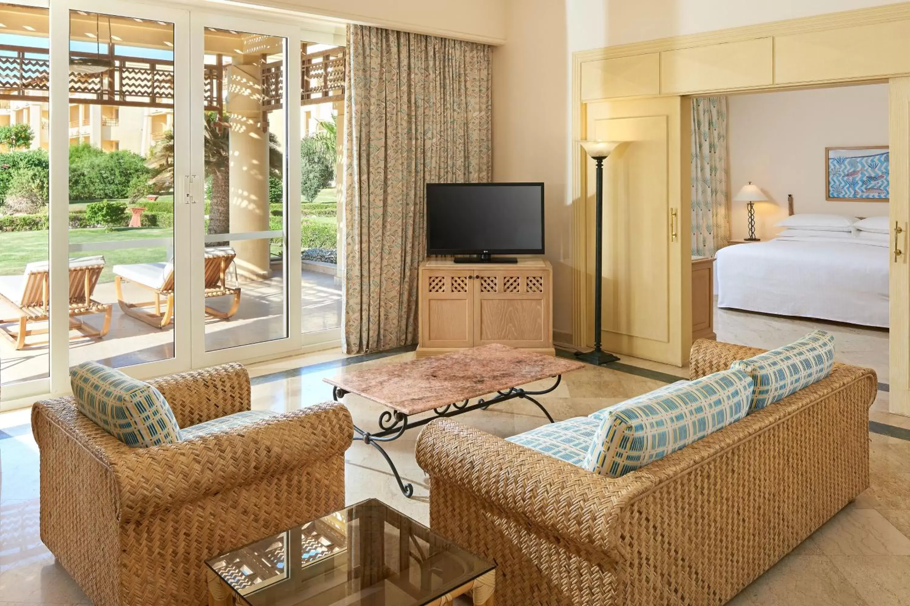 Beach, Seating Area in Sheraton Soma Bay Resort