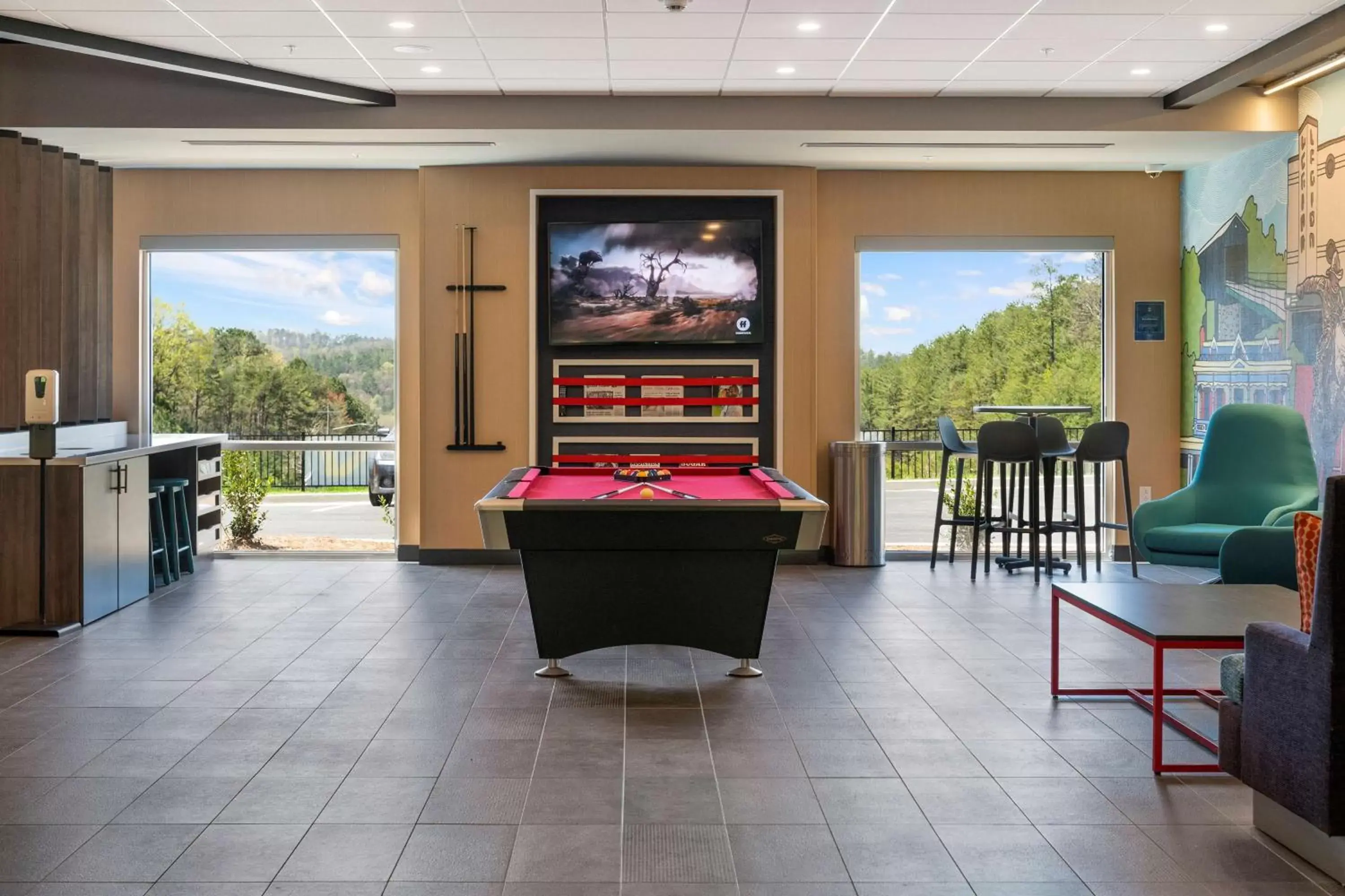 Lobby or reception, Billiards in Tru By Hilton Cartersville, Ga