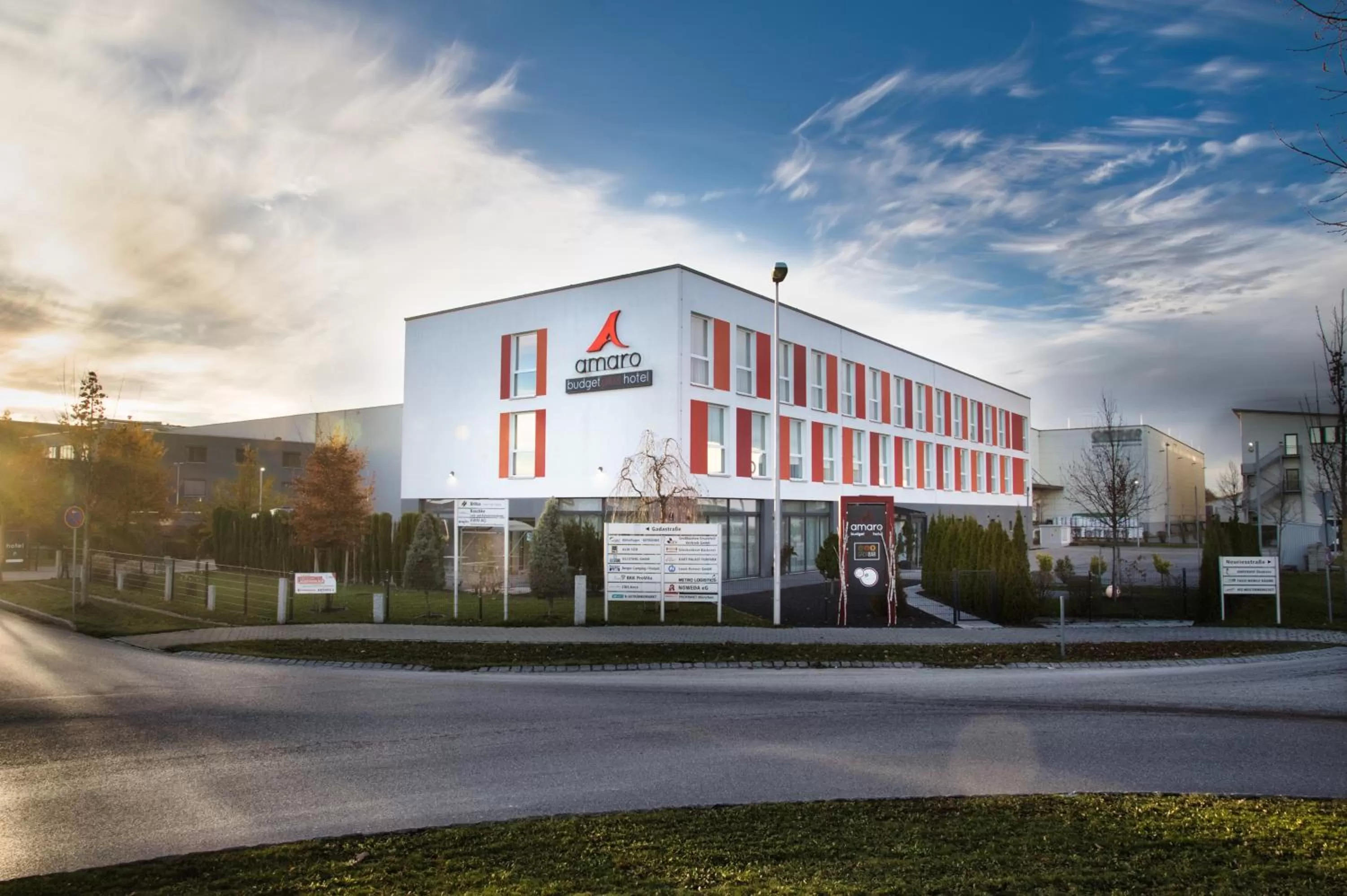 Property building in Amaro Hotel