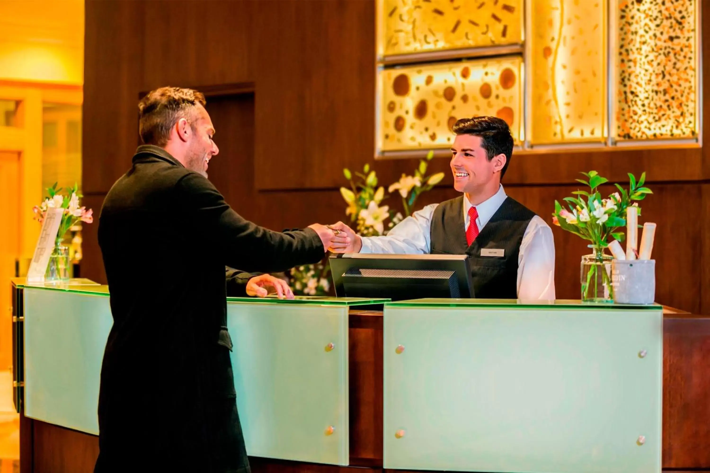 Lobby or reception, Lobby/Reception in Santiago Marriott Hotel