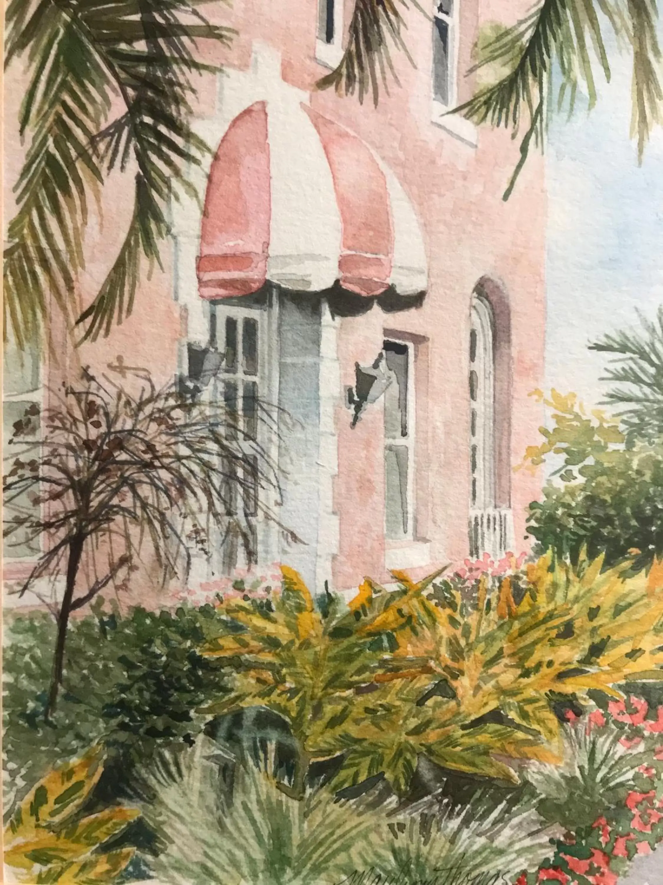 Decorative detail, Property Building in Seminole Inn