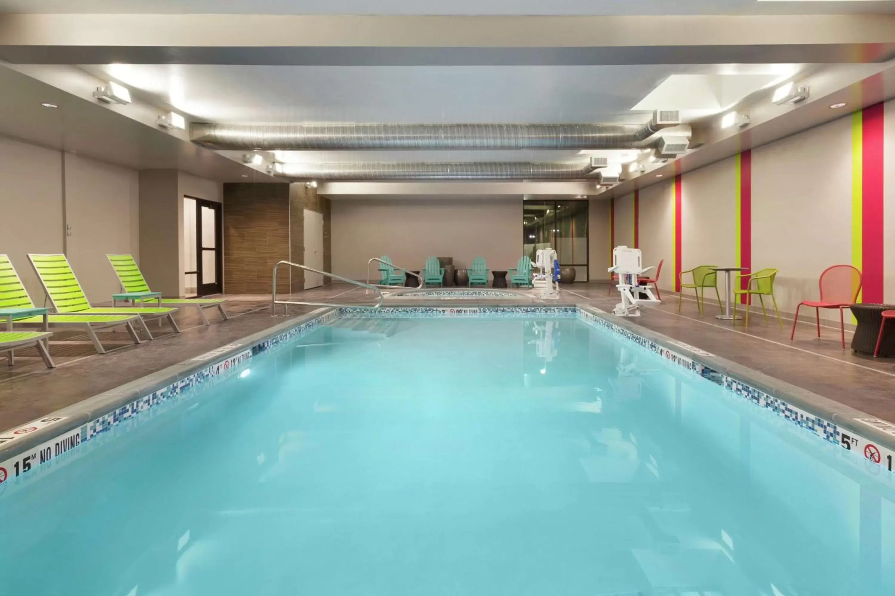 Pool view, Swimming Pool in Home2 Suites by Hilton Salt Lake City-East