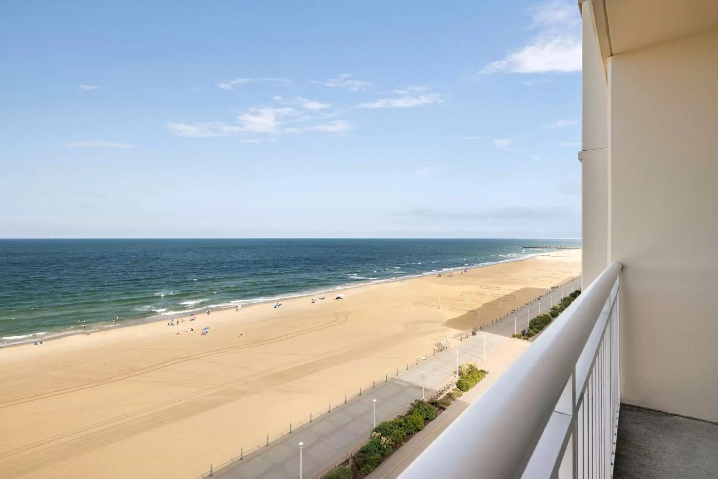 View (from property/room) in Hampton Inn Virginia Beach-Oceanfront South View (from property/room) in Hampton Inn Virginia Beach-Oceanfront South