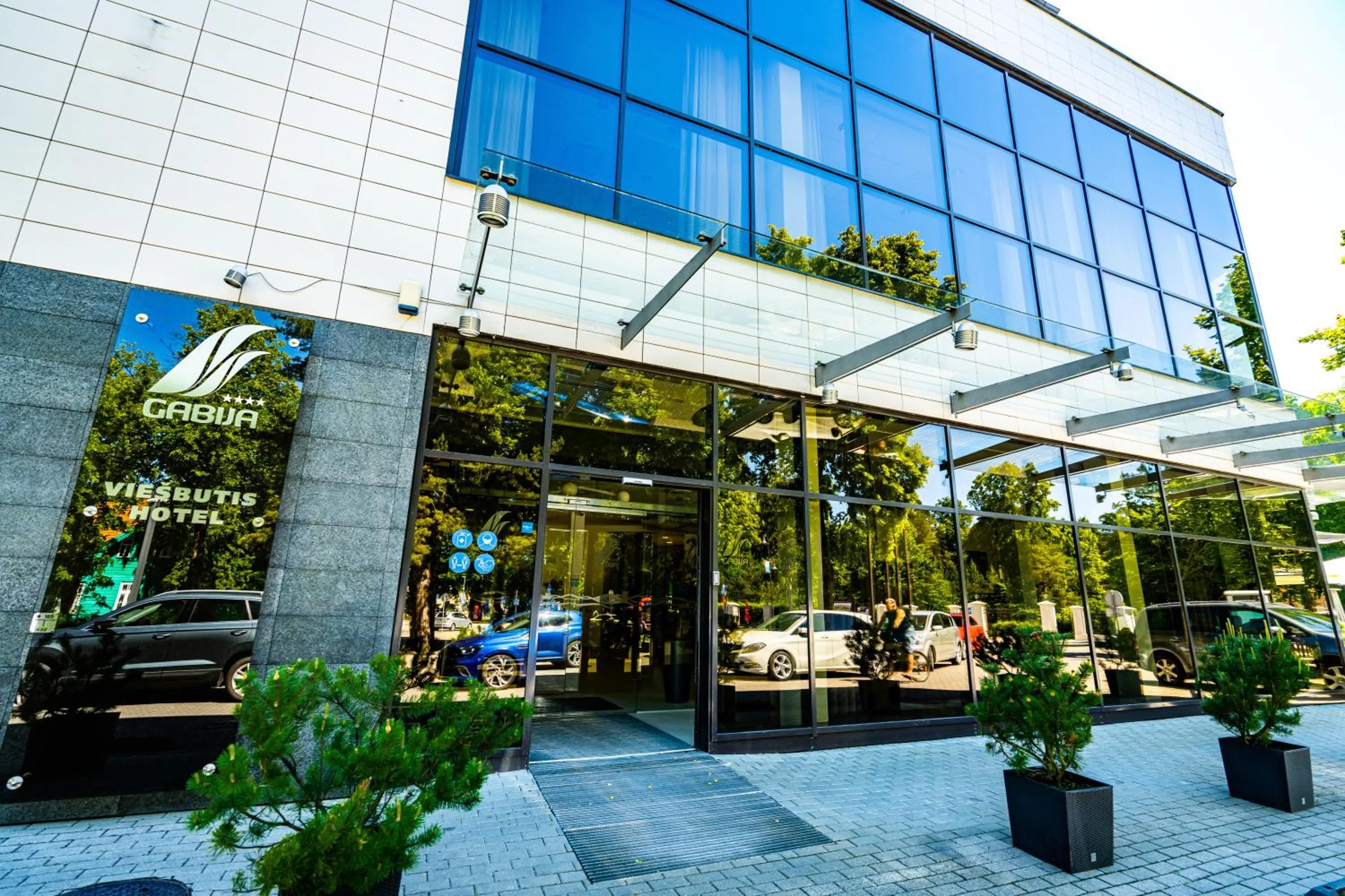 Facade/entrance in Gabija Hotel SPA & Conferences