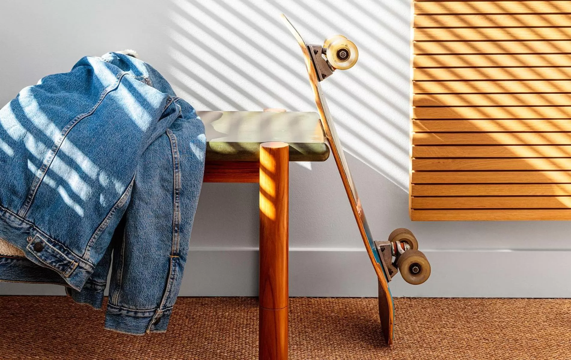 Decorative detail, Bed in Hotel June West LA, a Member of Design Hotels