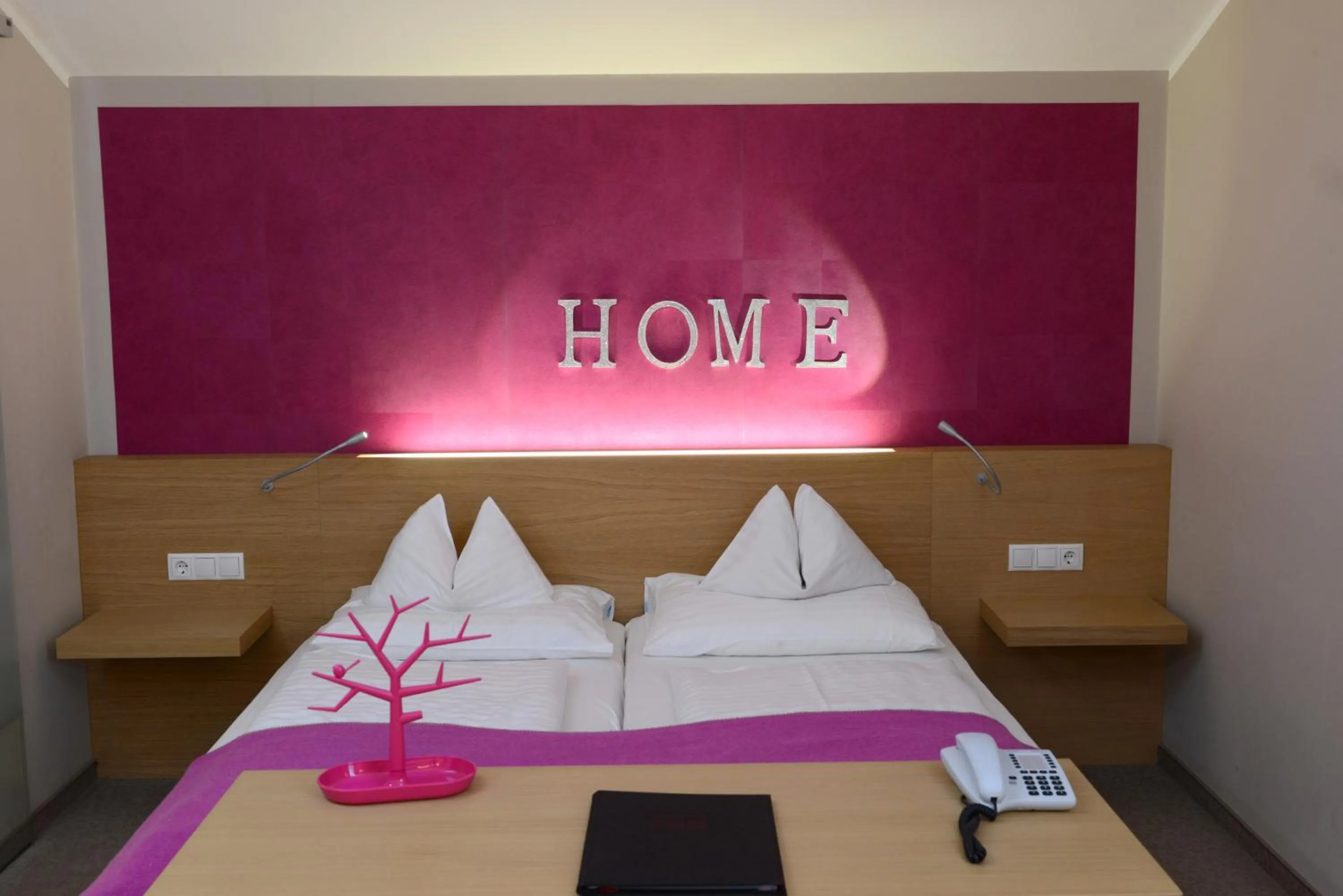 Decorative detail, Bed in Hotel Moserhof