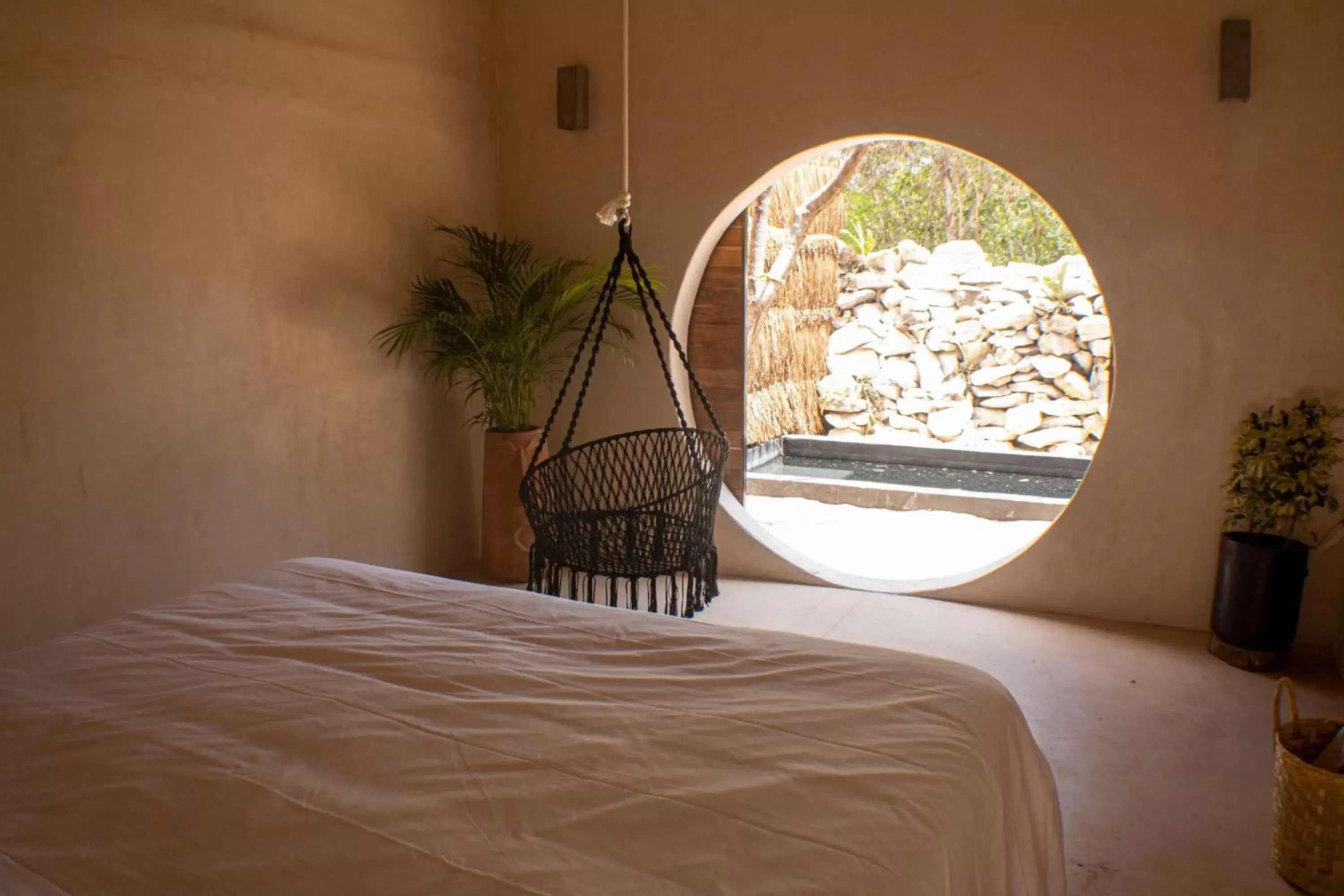 Bed in BH HOTEL & CENOTE TULUM - Adults Only