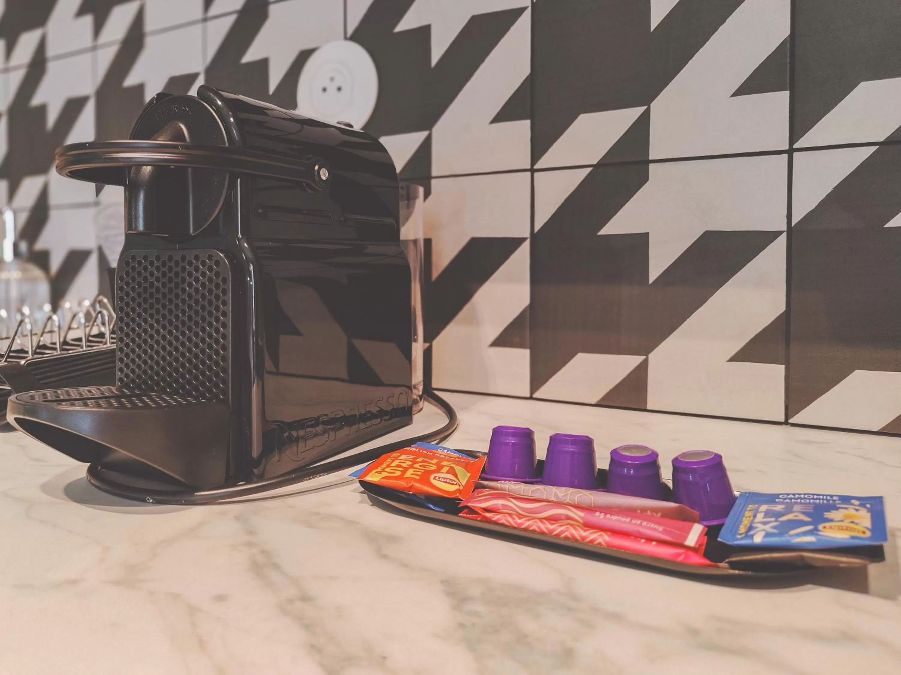 Kitchen or kitchenette in Hotel Aparthotel AMMI Nice Lafayette