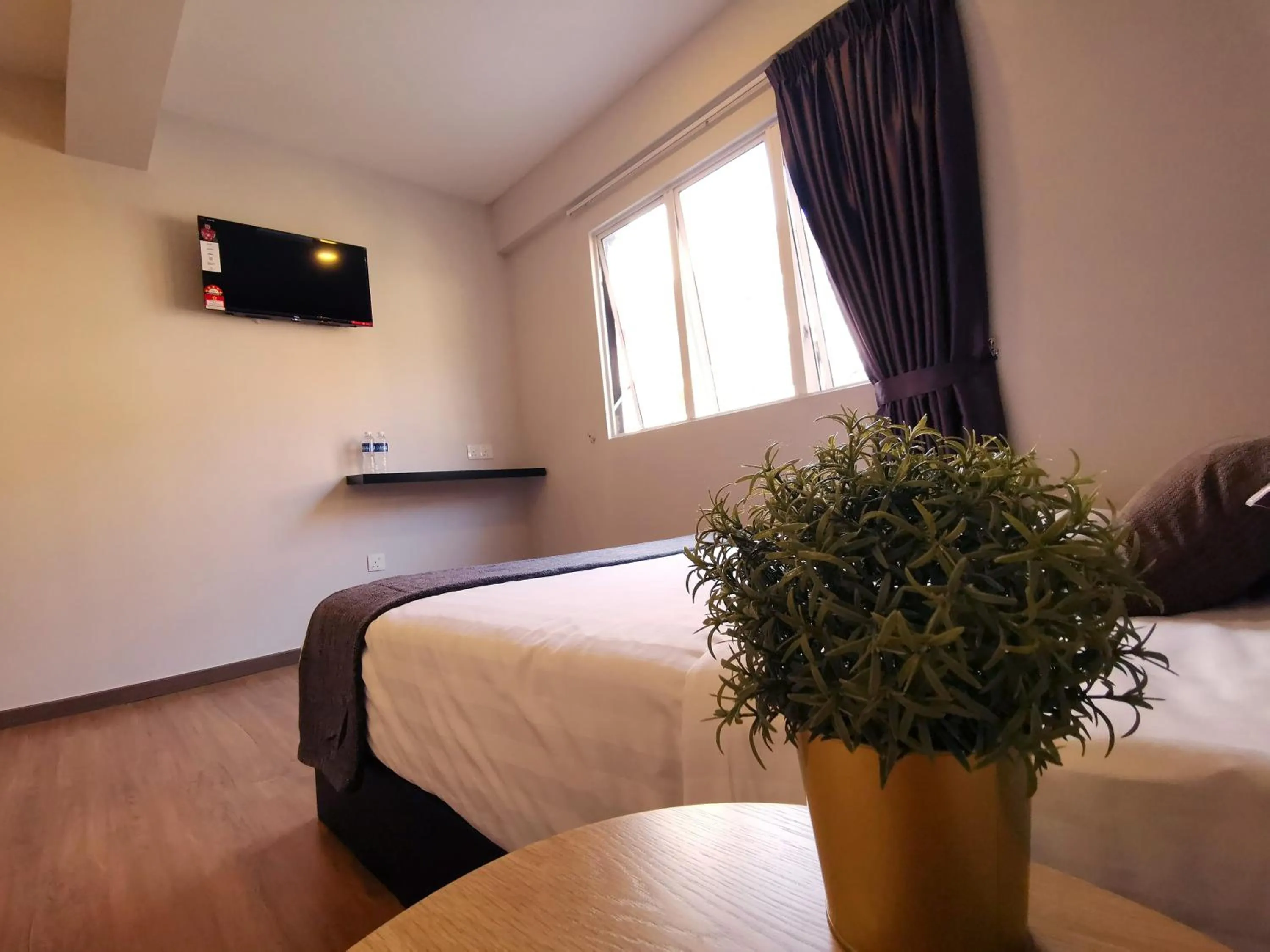 Bed in The Core Hotel