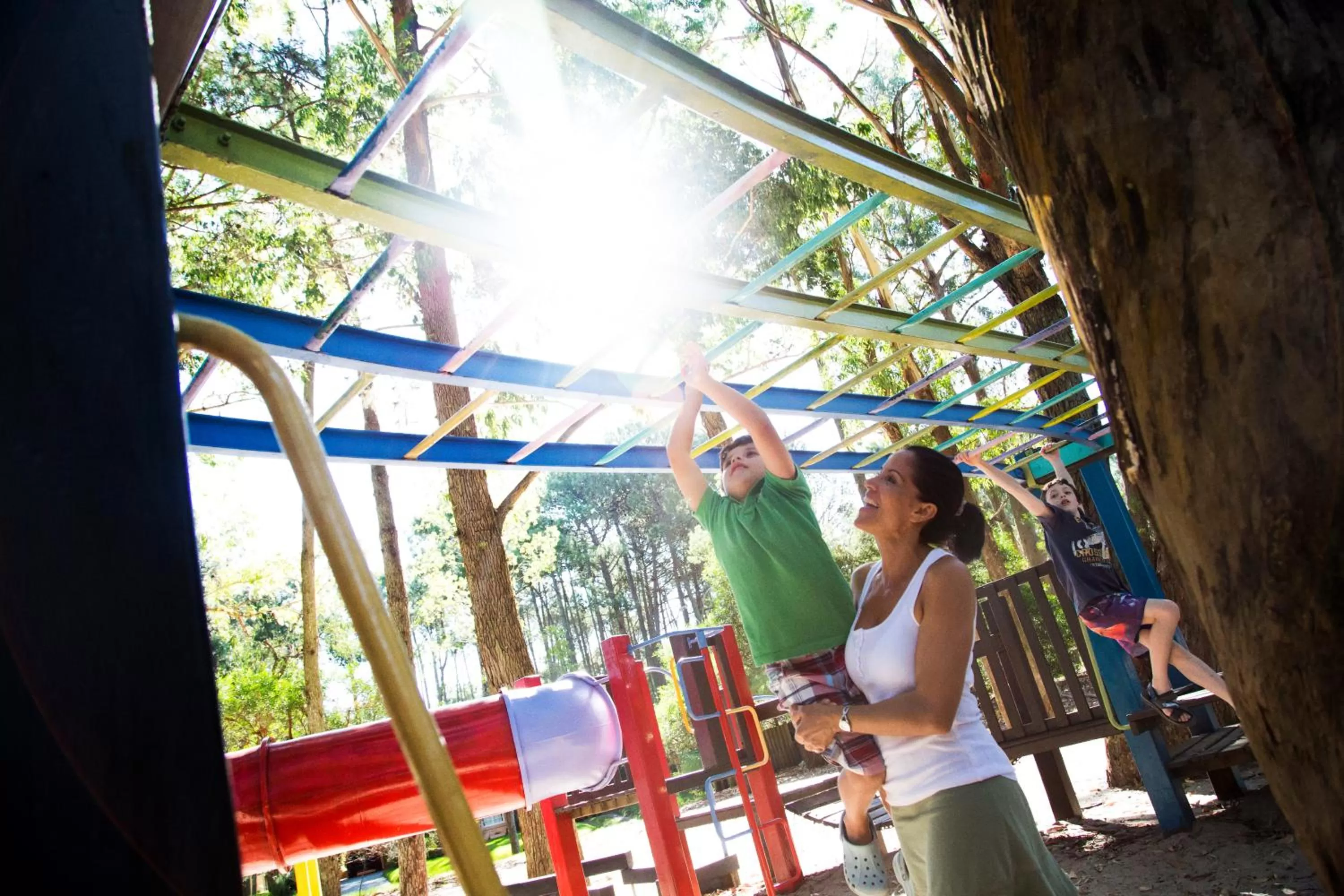 Children play ground in Solanas Punta del Este & Crystal Beach