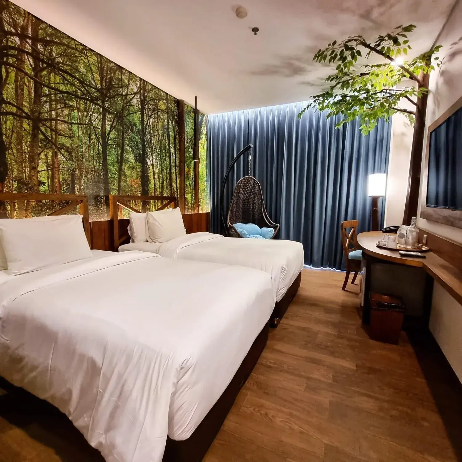 Bedroom, Bed in Hemangini Hotel Bandung