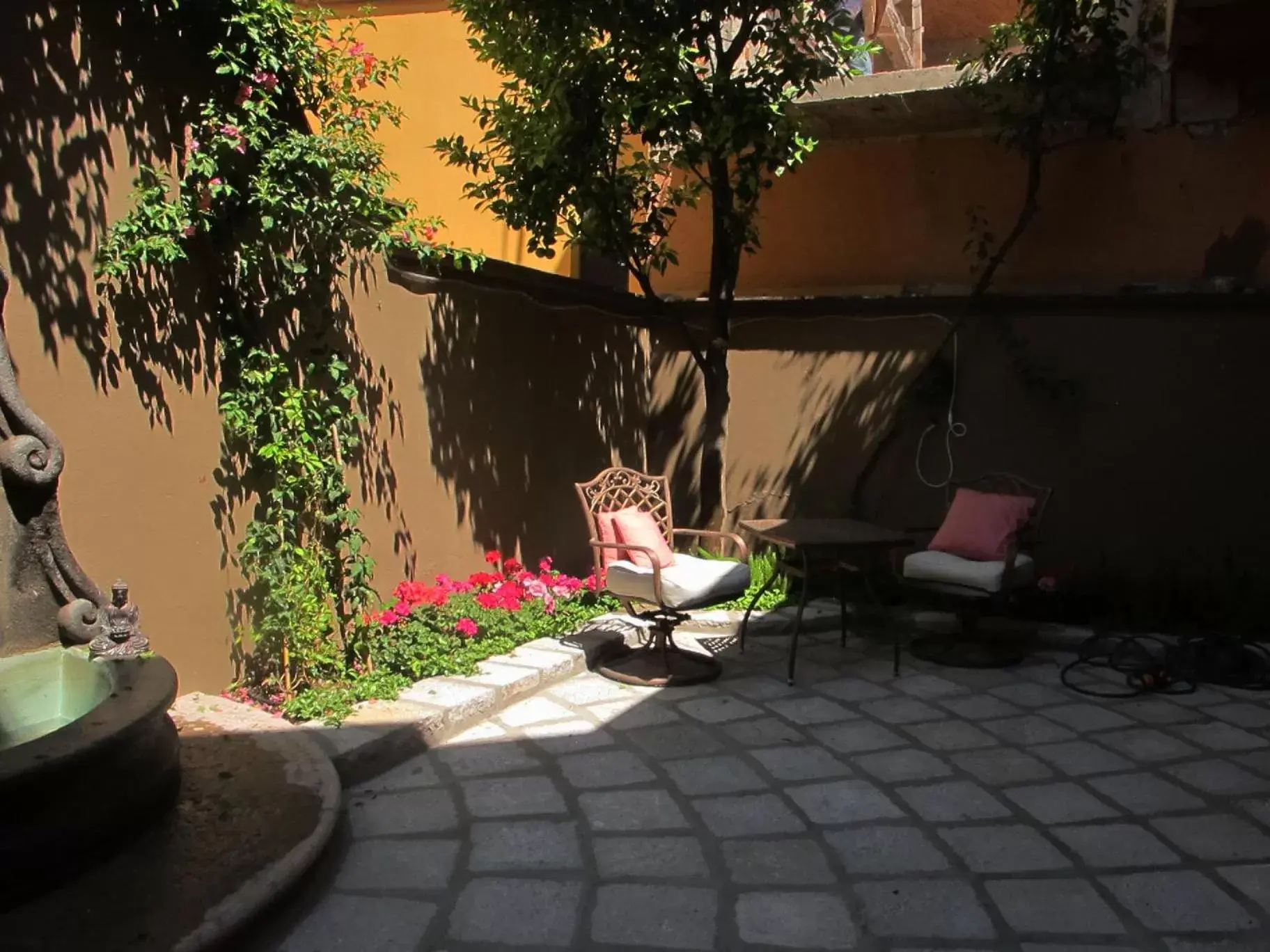 Patio in Casa Grande Luxury Boutique Hotel